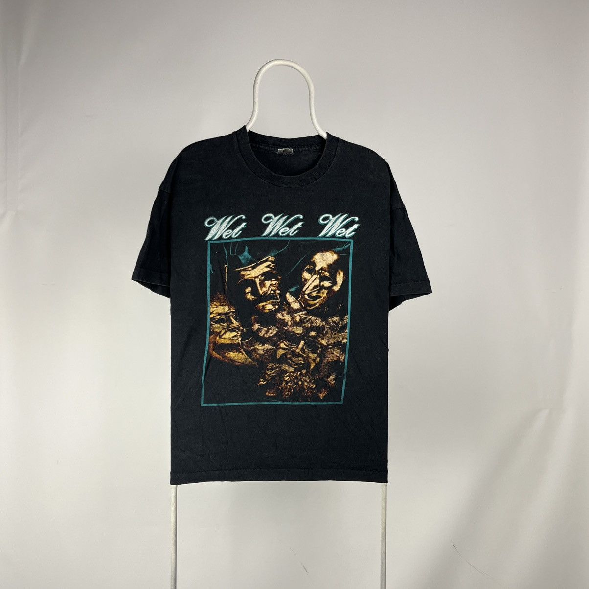 Band Tees Wet Wet Wet Vintage 1992 High on The Happy Side Tour T Shirt Size US L / EU 52-54 / 3 - 1 Thumbnail