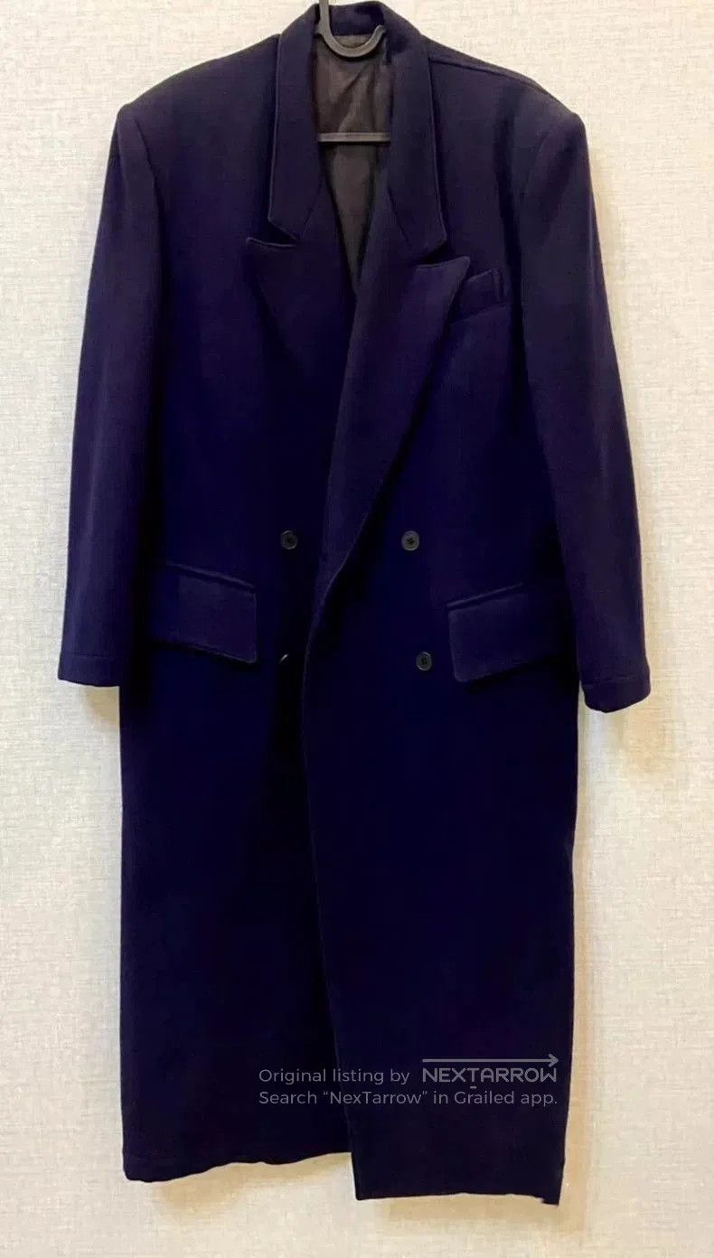 Yohji Yamamoto Y's Yohji Yamamoto Wool Long Coat . Size US M / EU 48-50 / 2 - 2 Thumbnail