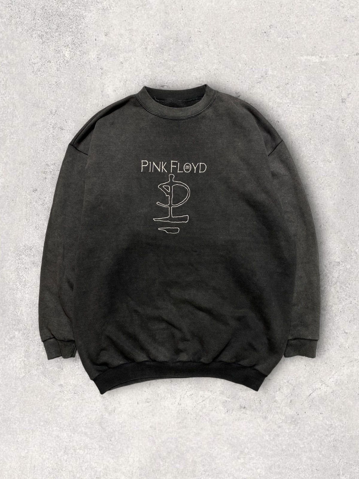 Band Tees × Pink Floyd × Vintage Pink Floyd grey hoodie vintage y2k 90s OG washed distressed Size US XL / EU 56 / 4 - 1 Thumbnail