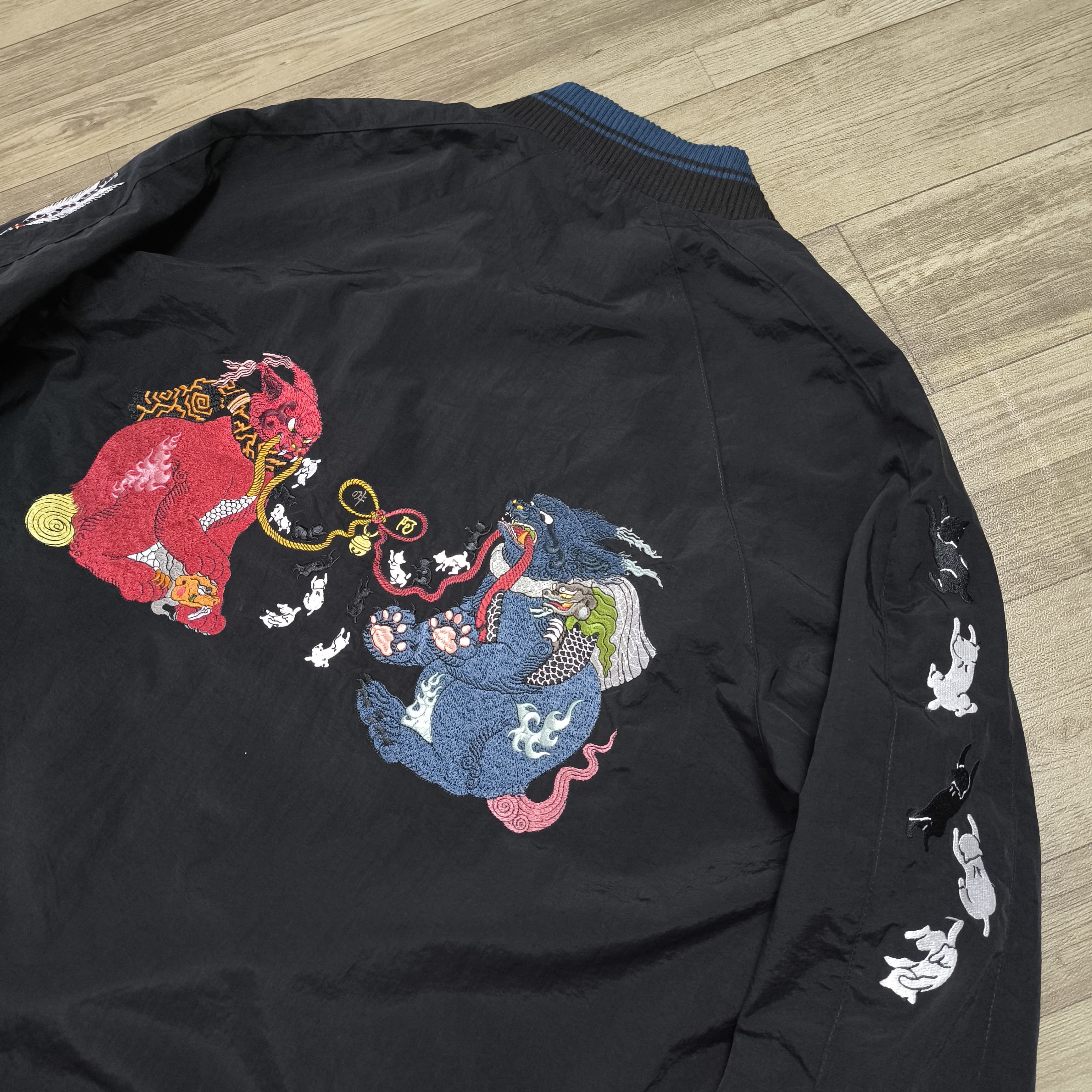Anime Graniph Ayako Ishiguro Collaboration Blouson Jacket Sukajan Size US L / EU 52-54 / 3 - 3 Thumbnail
