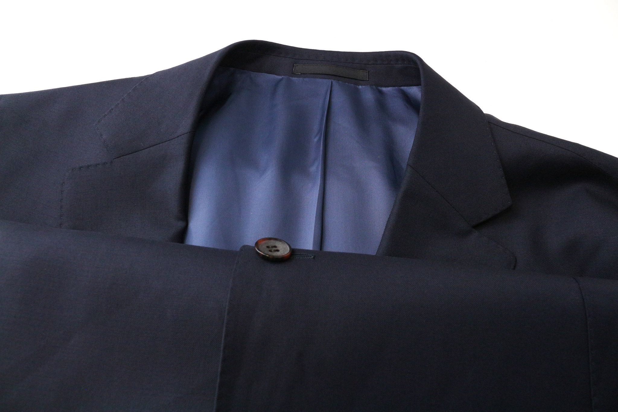 Suitsupply HAVANA BLUELINE UK54R Blue Wool Suit 75151 Size 54R - 7 Thumbnail