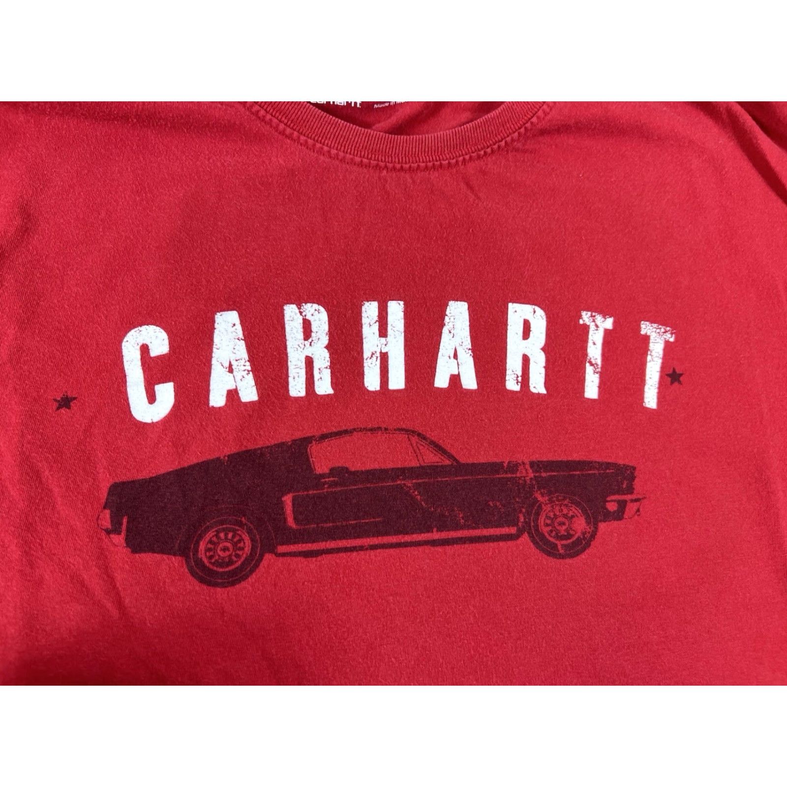 Carhartt Carhartt Ford Mustang Fastback Car Graphic Red Cotton T-Shirt Size L User: Carhartt Ford Mustang Fastback Car Graphic Red Cotton T-Shirt Size L Size US L / EU 52-54 / 3 - 5 Thumbnail