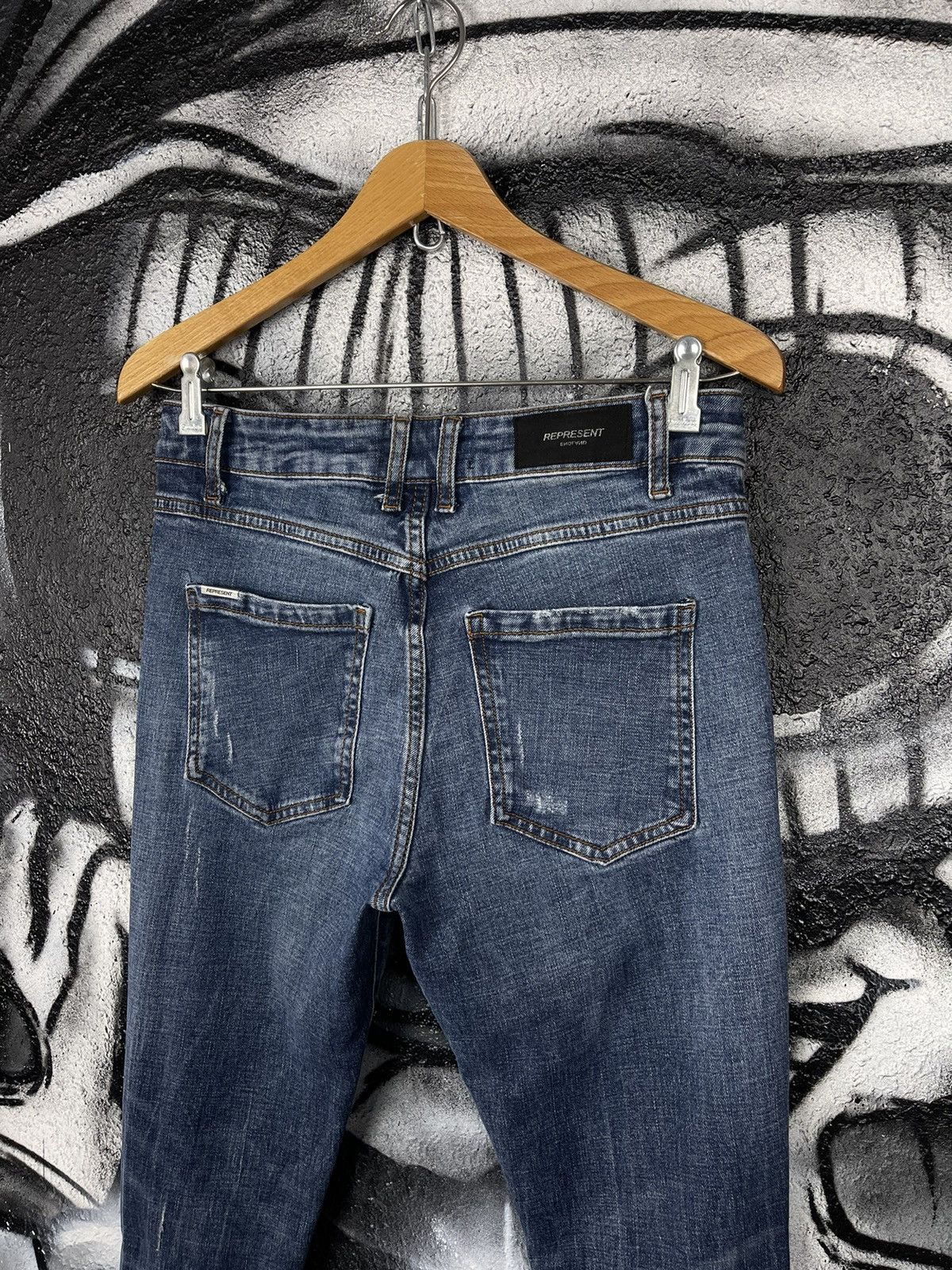 Represent Clo. Represent Distressed Designer Jeans Men’s Size 30 Size US 30 / EU 46 - 6 Thumbnail