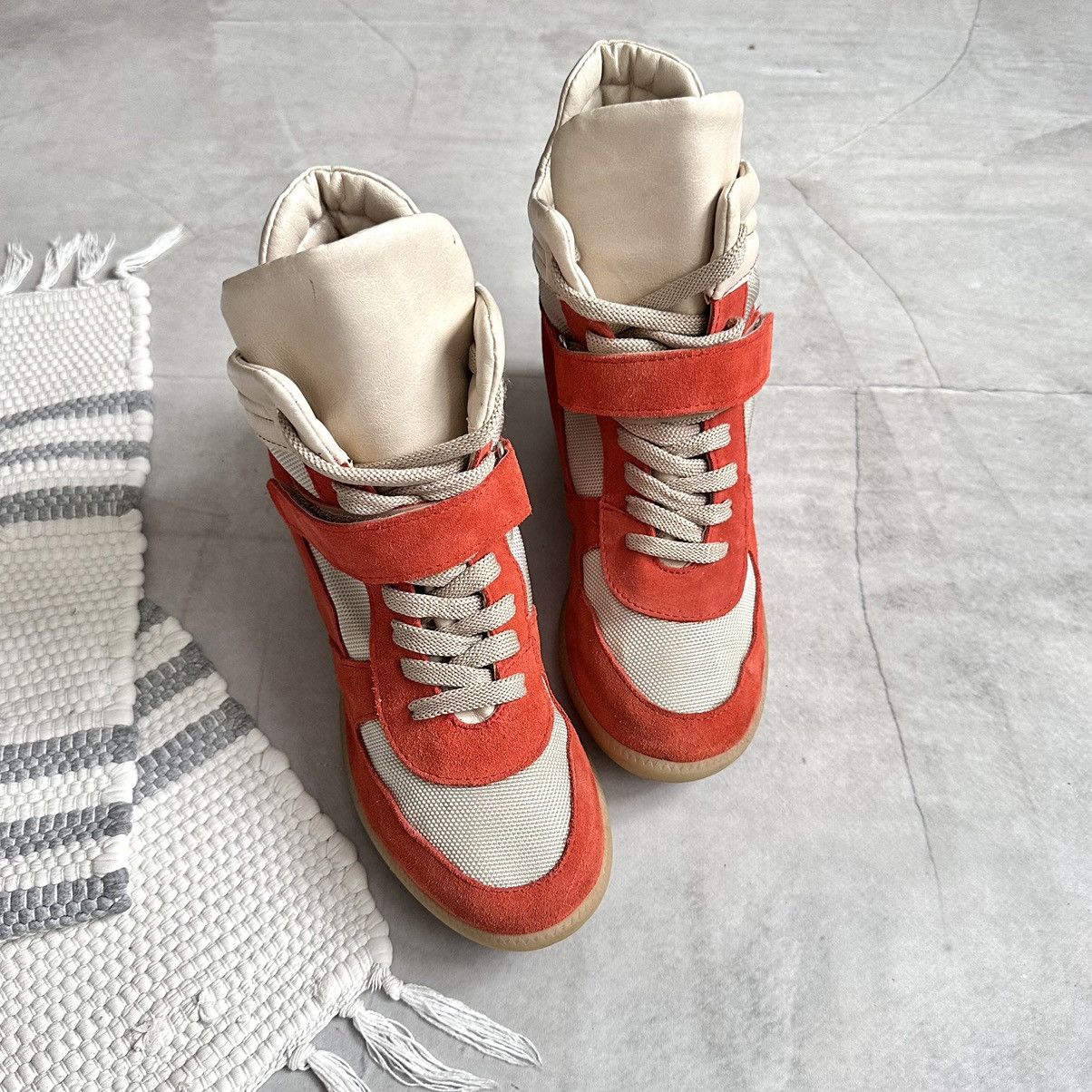 Isabel Marant Vintage Isabel Marant Style Bobby Bekett Wedge Sneakers Size US 9 / IT 39 - 4 Thumbnail