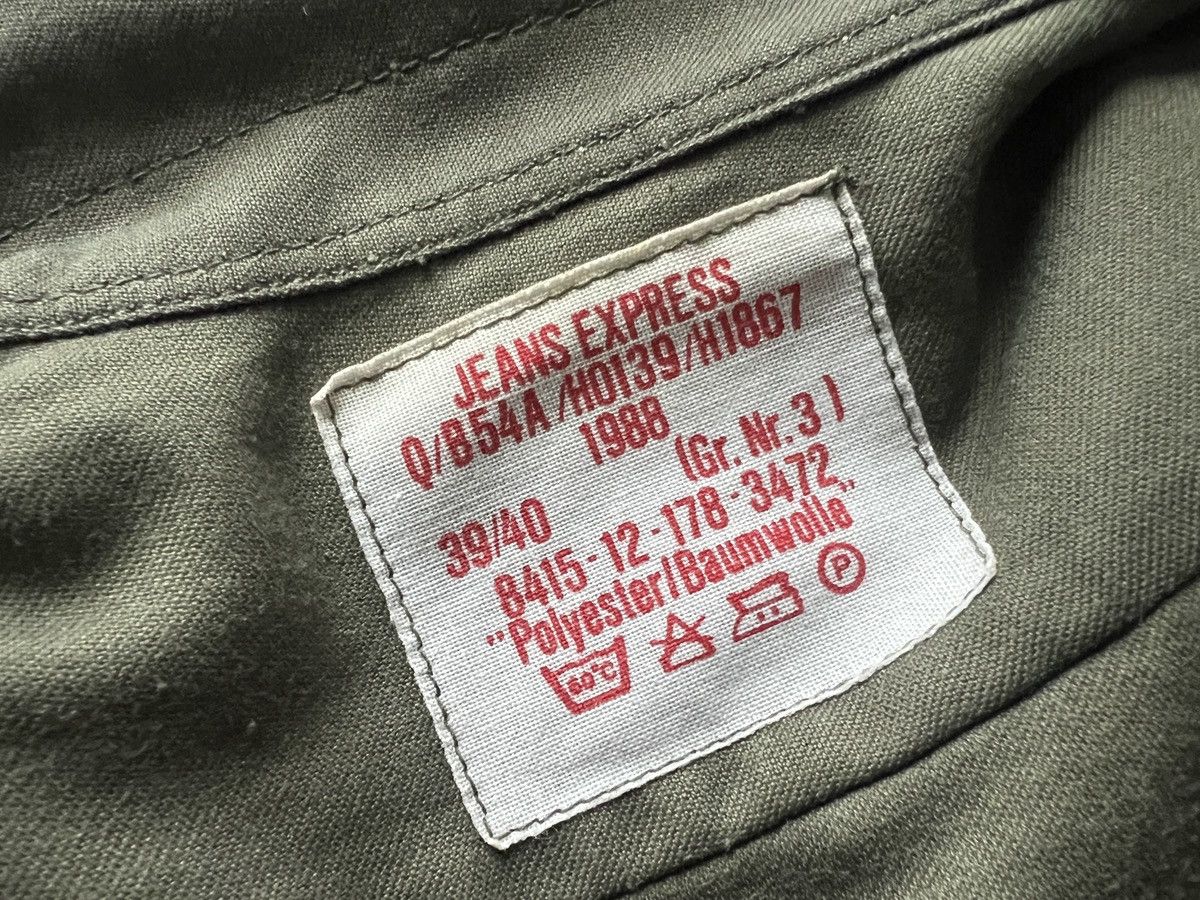Vintage Vintage : Military German Army Solider Uniform Size US L / EU 52-54 / 3 - 7 Thumbnail