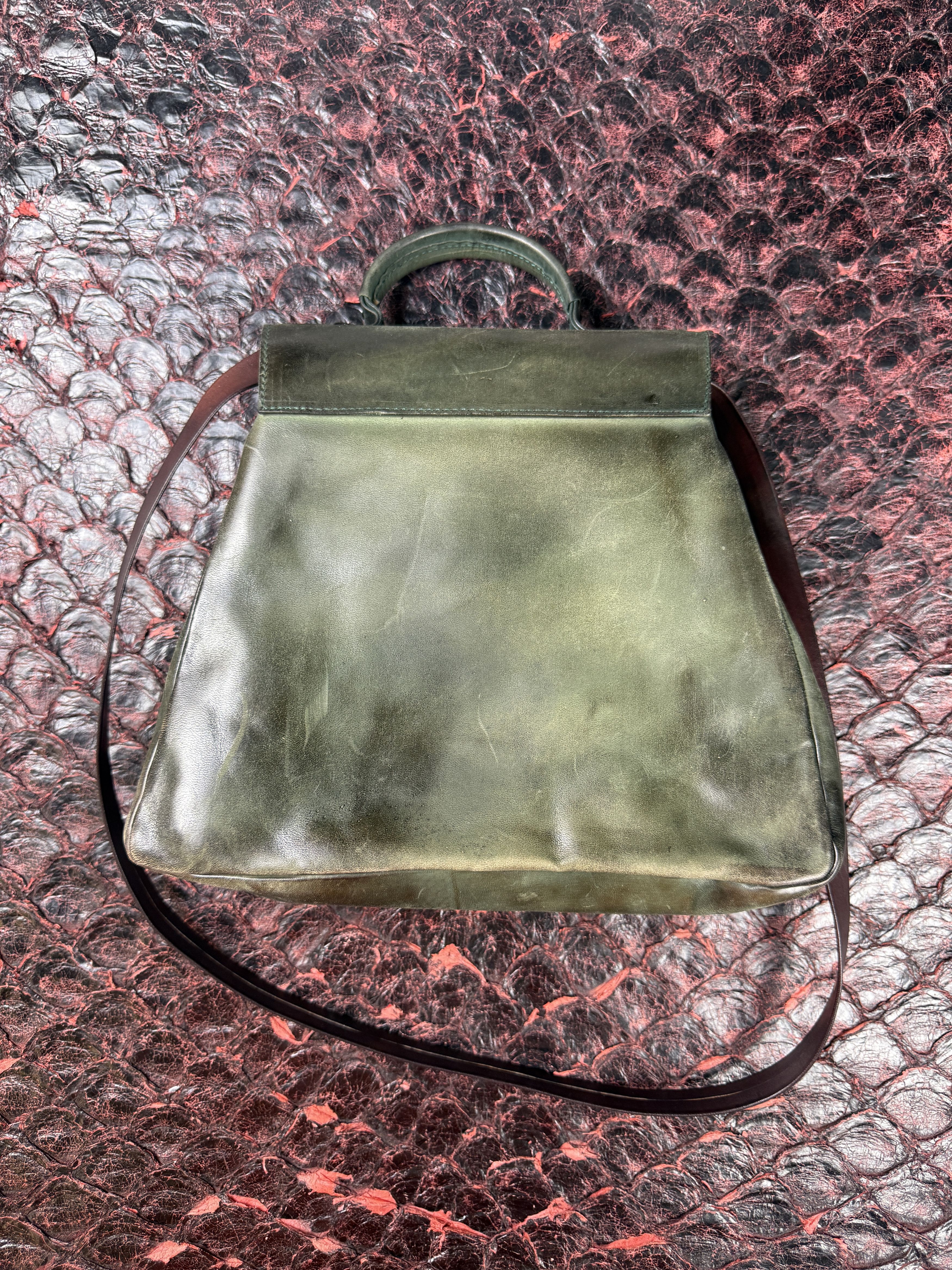 Cherevichkiotvichki Cherevichkiotvichki Nubuck Horsehide Small Lock Bag Size ONE SIZE - 2 Thumbnail