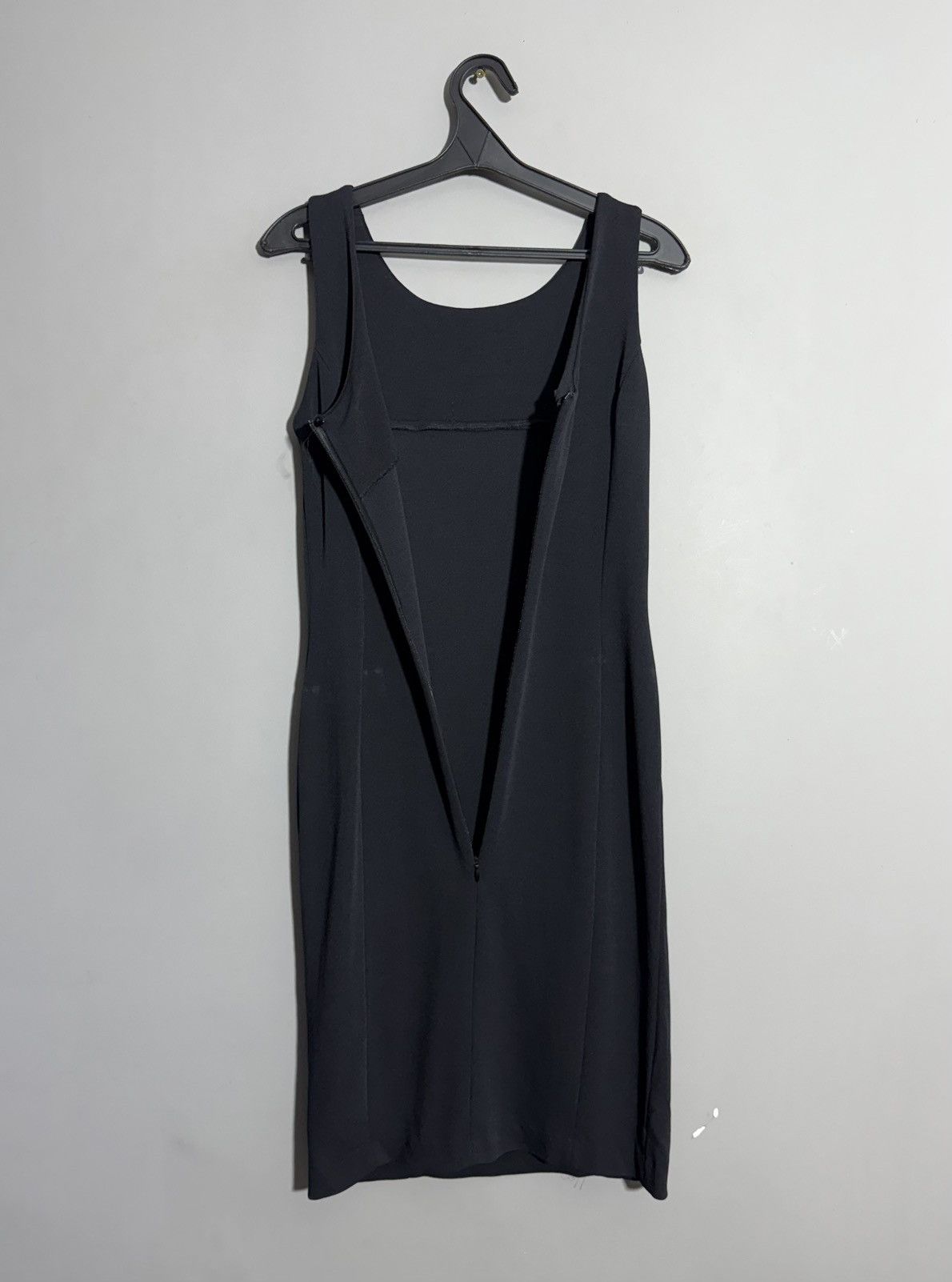Escada Vintage Escada Black Midi Dress Size M / US 6-8 / IT 42-44 - 8 Thumbnail