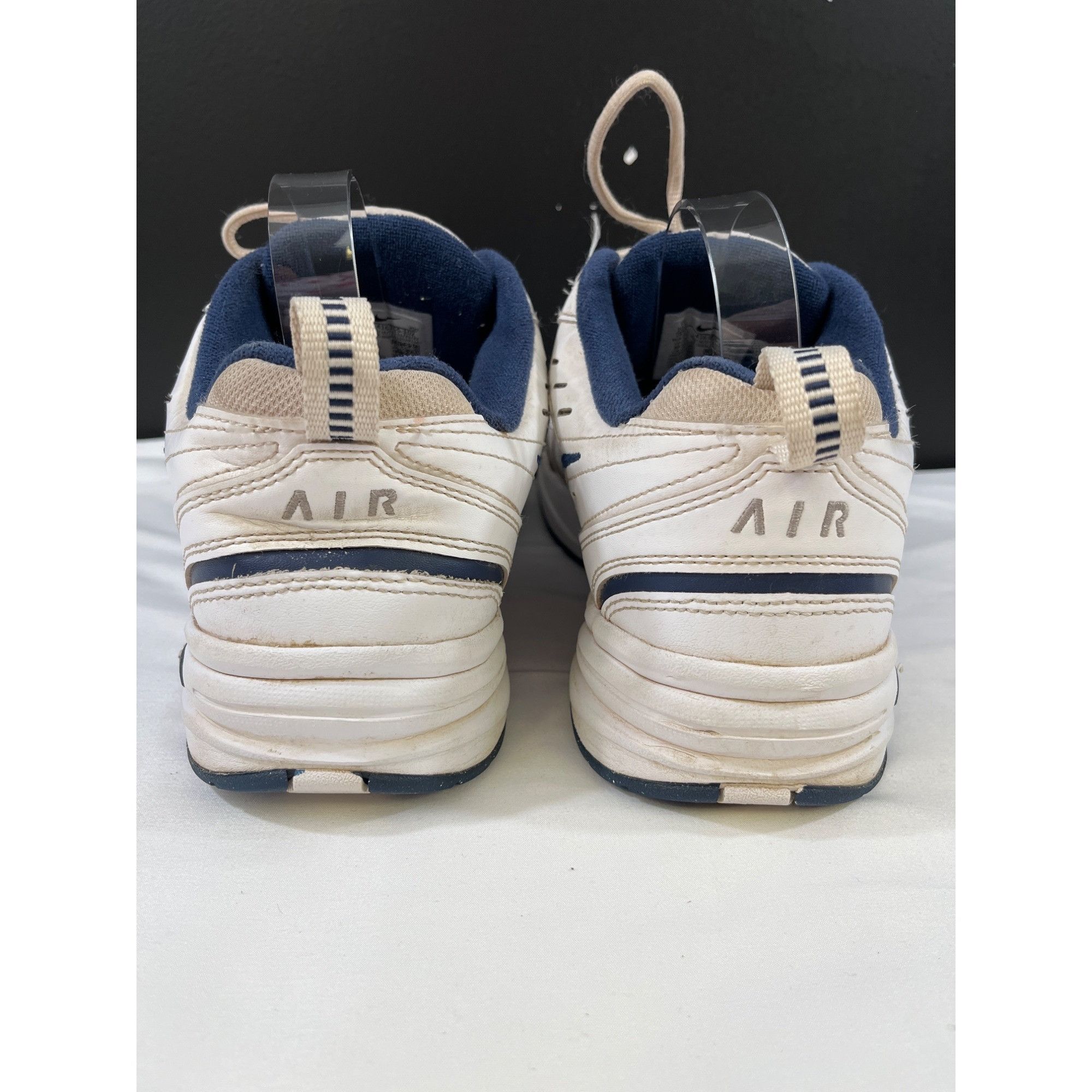 Nike Nike Air Monarch Men's White Shoes/Sneakers Size 10.5 SKU 58 Size US 10.5 / EU 43-44 - 4 Thumbnail