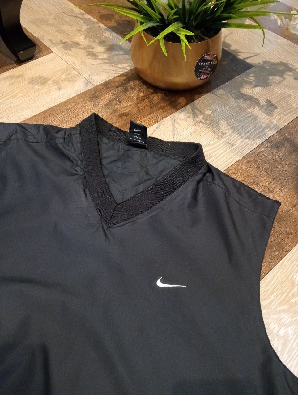 Nike VINTAGE NIKE GOLF VEST - SIZE L BLACK Size US L / EU 52-54 / 3 - 3 Thumbnail