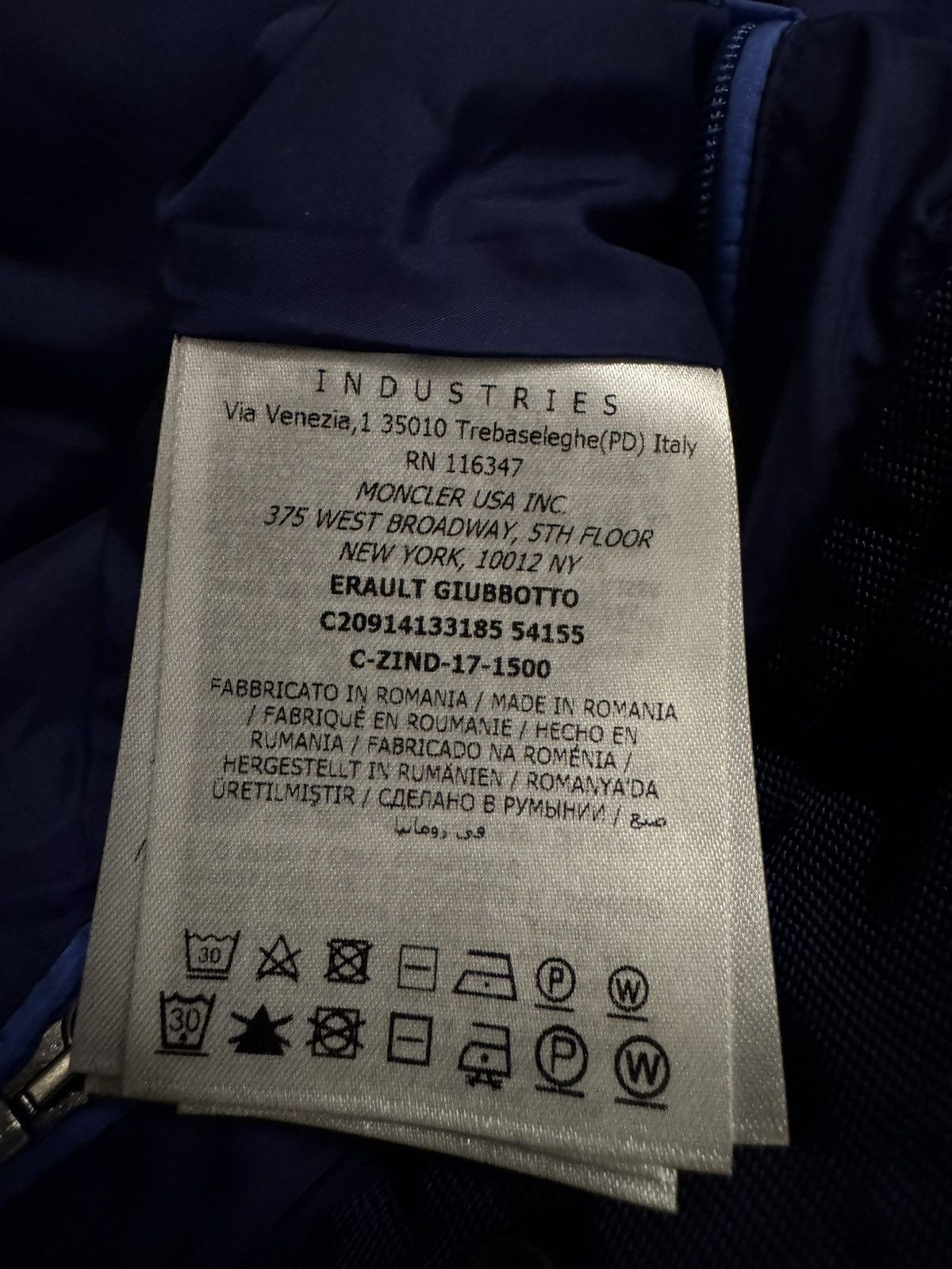 Moncler Moncler Erault Down Jacket Size US M / EU 48-50 / 2 - 10 Thumbnail