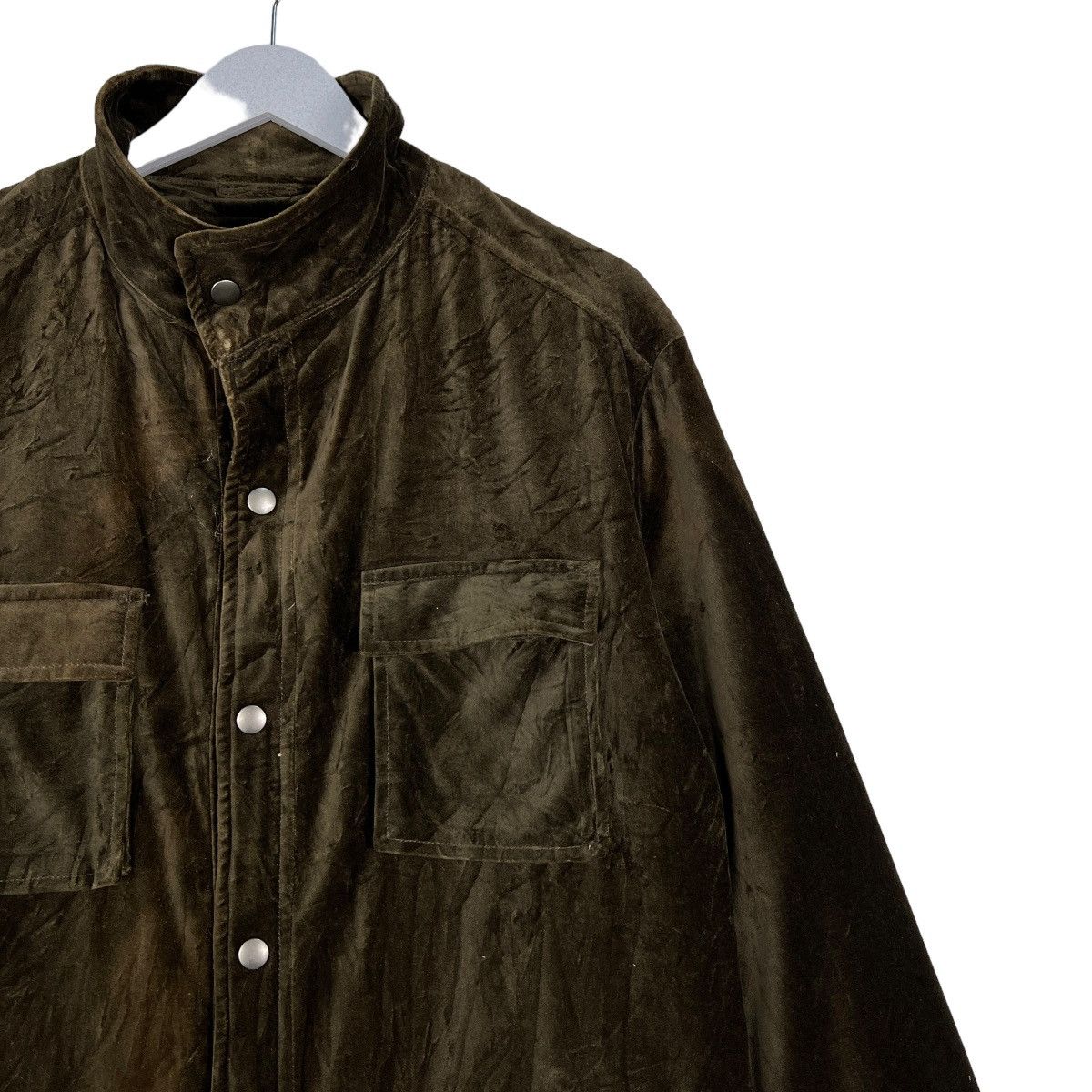 Kansai Yamamoto 🔥 KANSAI JEANS CORDUROY VELVET FIELD JACKET Size US L / EU 52-54 / 3 - 6 Thumbnail