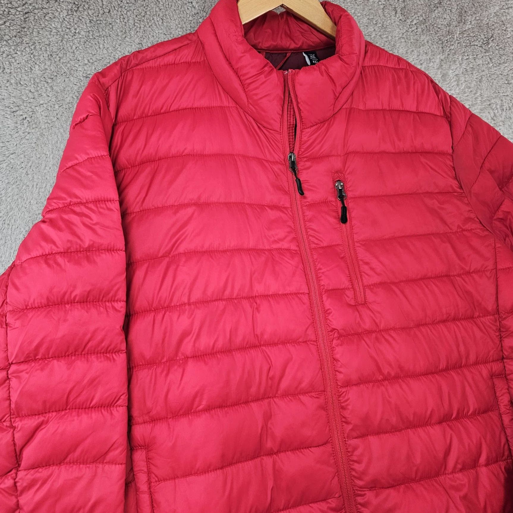 Club Room Club Room Jacket Mens 2XL Red Lightweight Packable Puffer Water Resistant Warm Size US XXL / EU 58 / 5 - 4 Thumbnail