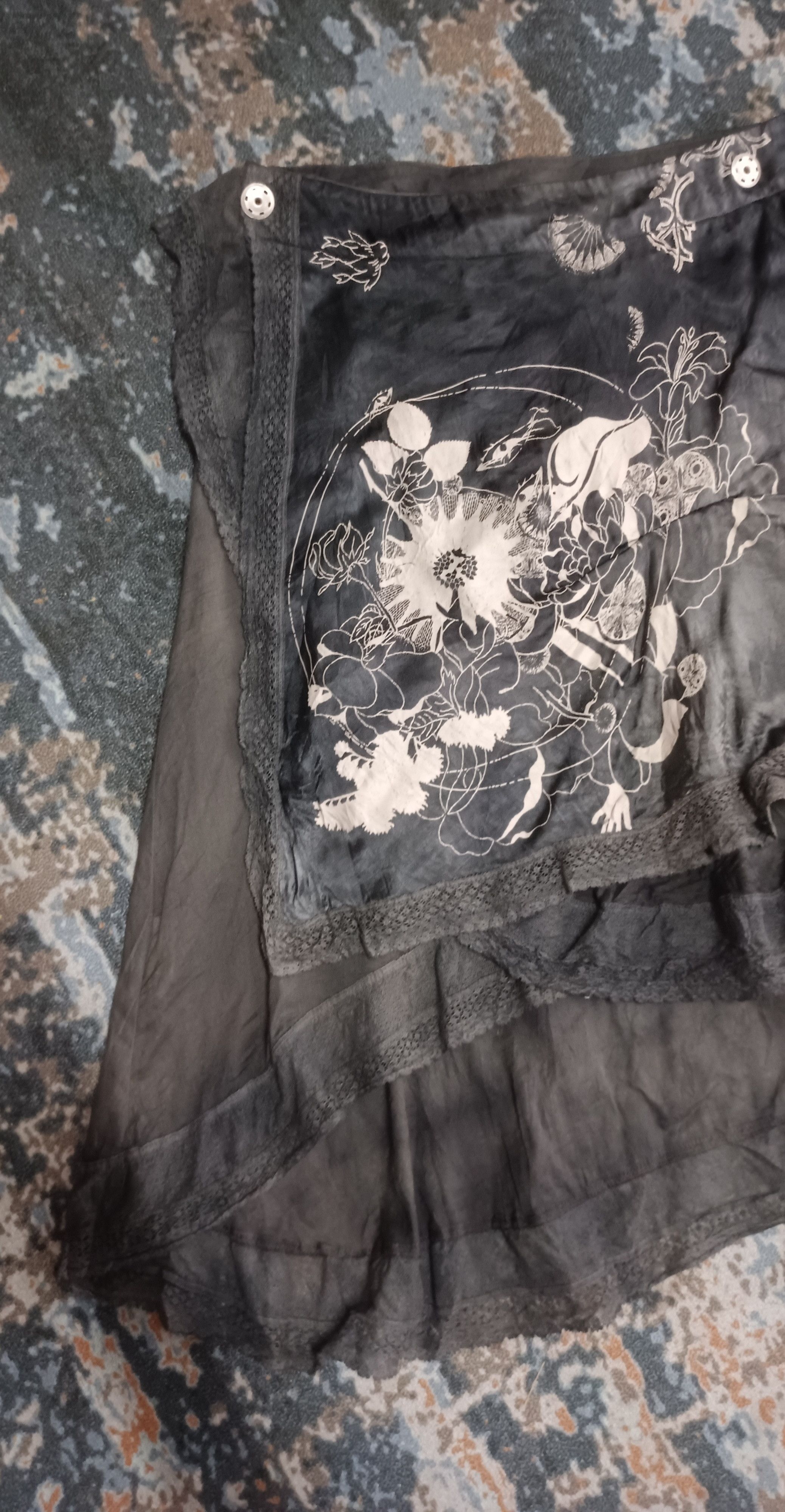 Diesel Vintage Diesel Romania Mini Skirt Size 29" - 5 Thumbnail