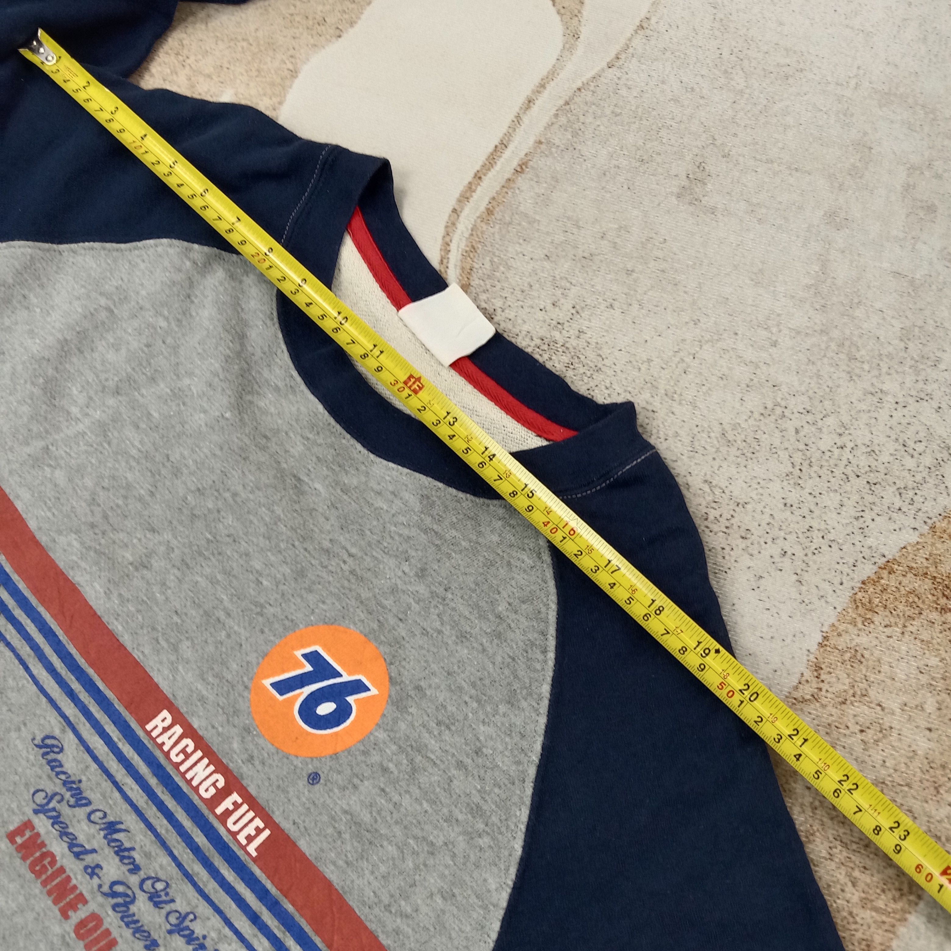 Japanese Brand Lubricant 76 Motor Oil Racing Sweatshirt C261N5 Size US M / EU 48-50 / 2 - 6 Thumbnail