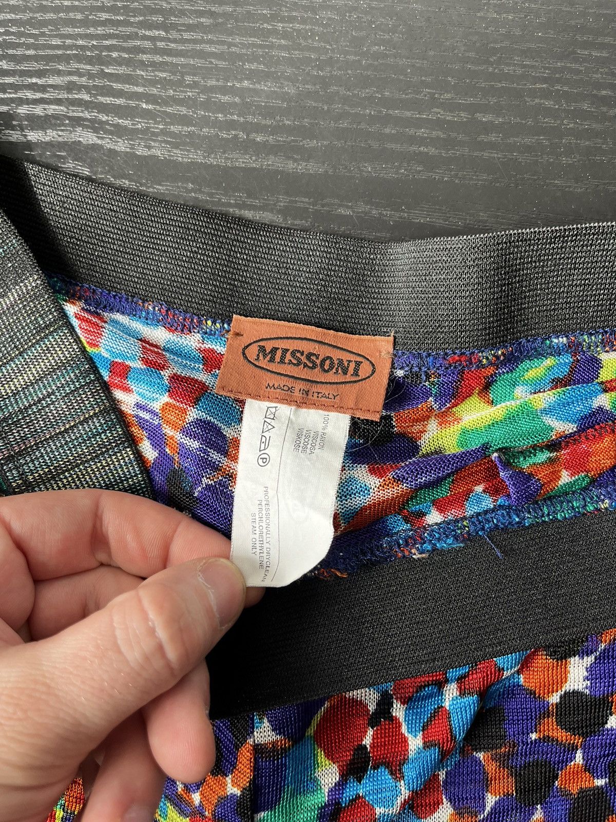 Designer × Missoni × Other Missoni Pink Knit Chevron Pants Size 30" / US 8 / IT 44 - 3 Thumbnail