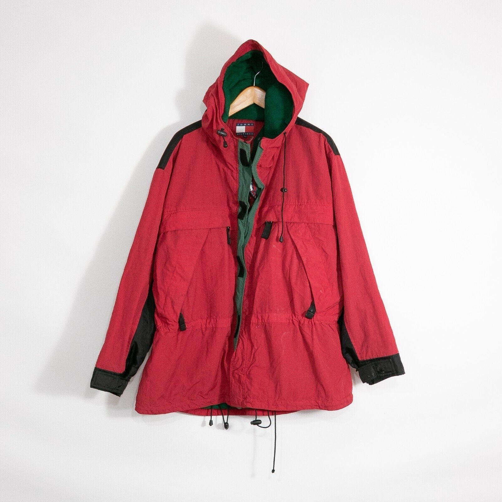 Tommy Hilfiger × Vintage Vintage 90s Tommy Hilfiger Hiking Parka Jacket XL Distressed Size US XL / EU 56 / 4 - 1 Thumbnail
