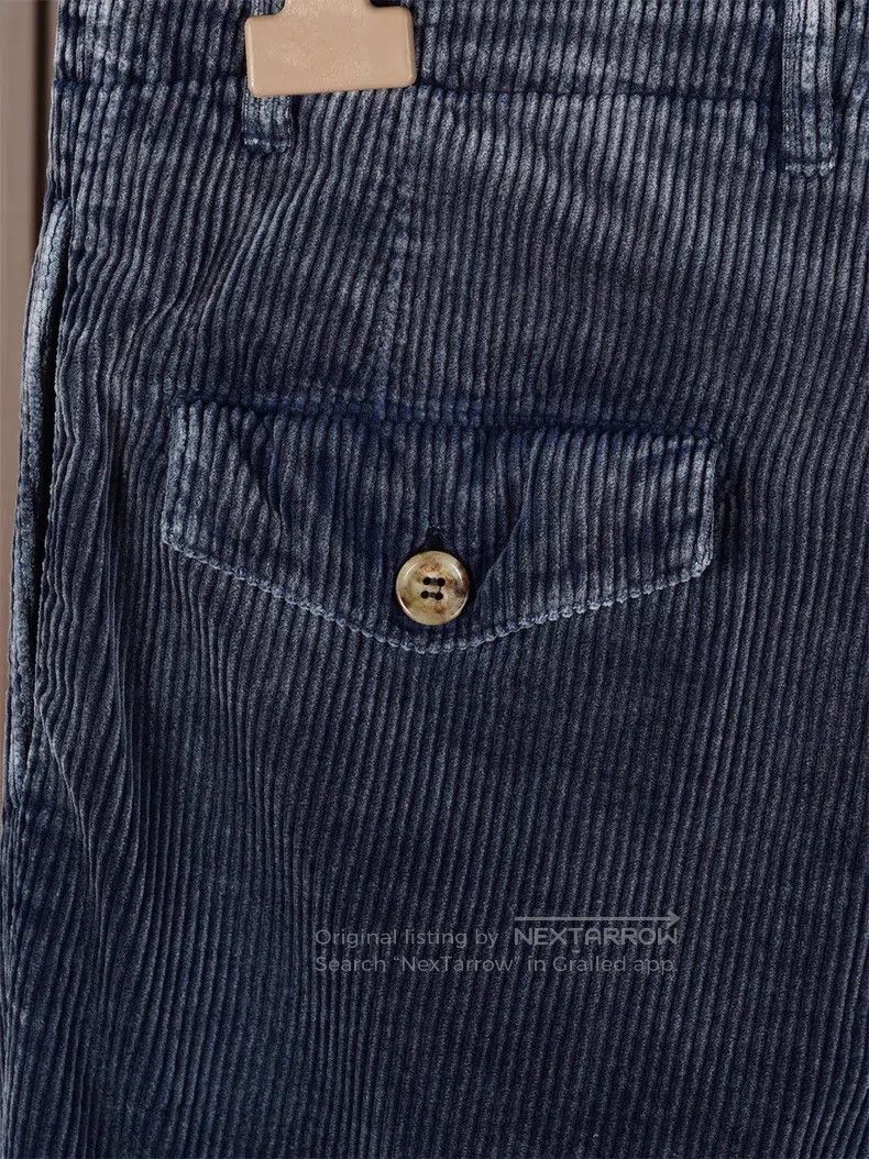 Brunello Cucinelli Brunello Cucinelli Men's vintage washed distressed corduro Size US 34 / EU 50 - 7 Thumbnail