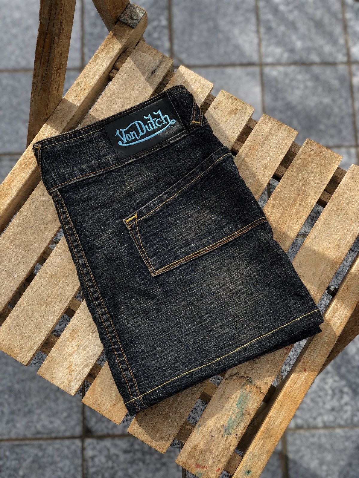 Vintage × Von Dutch Vintage Von Dutch mini skirt Y2K Size 27" / US 4 / IT 40 - 6 Thumbnail