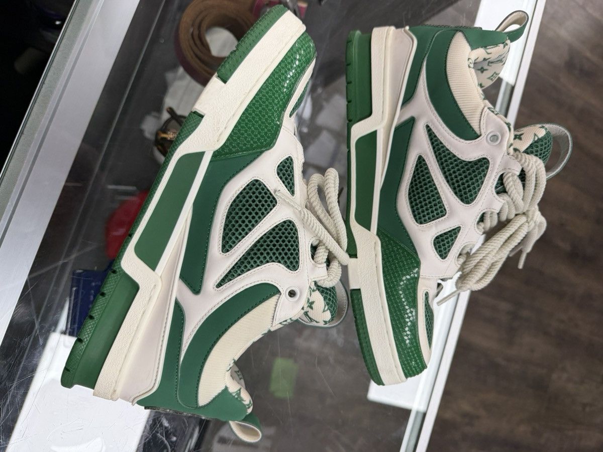 Louis Vuitton Louis Vuitton LV Skate Green White Monogram Size US 9 / EU 42 - 7 Thumbnail