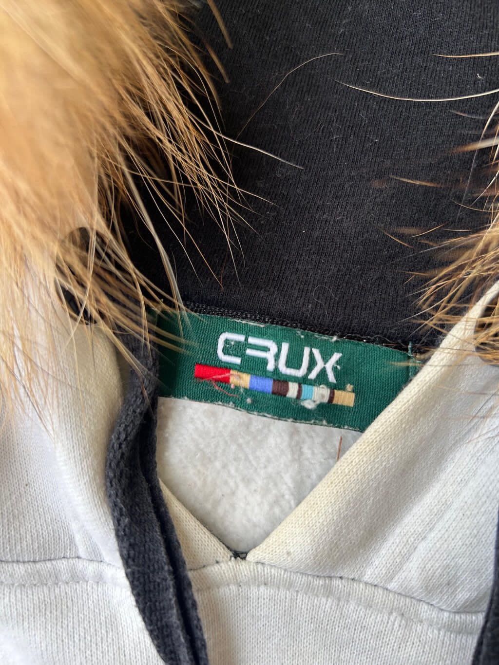 Japanese Brand Crux fur hoodie poem english flags ifsixwasnine Size US M / EU 48-50 / 2 - 7 Thumbnail