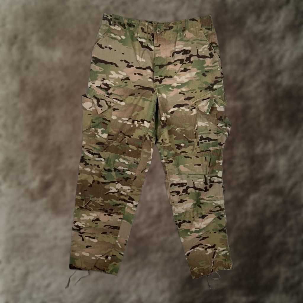 Vintage Insect Shield Army Combat Uniform Flame Resistant Cargo Pants Mens M Green Multicam OCP Camouflage Workwear Navy? Size US 31 - 1 Thumbnail