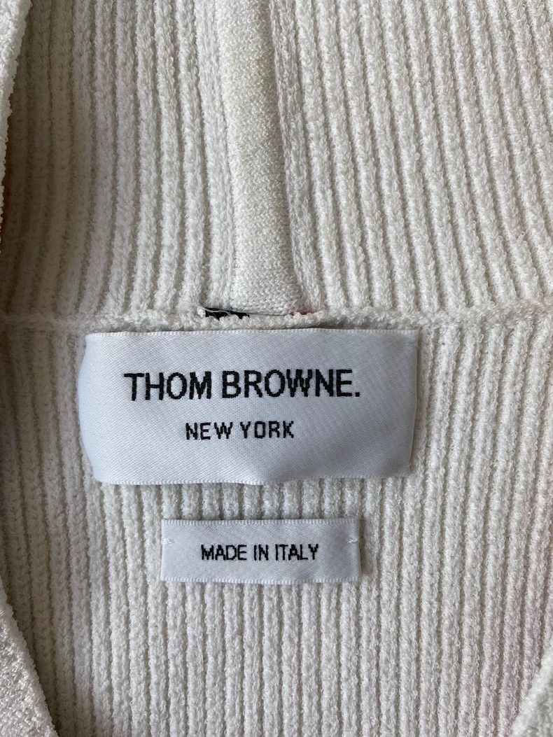 Thom Browne Thom browne Hooded cardigan jacket 2503-Nextarrow Size XS / US 0-2 / IT 36-38 - 3 Thumbnail