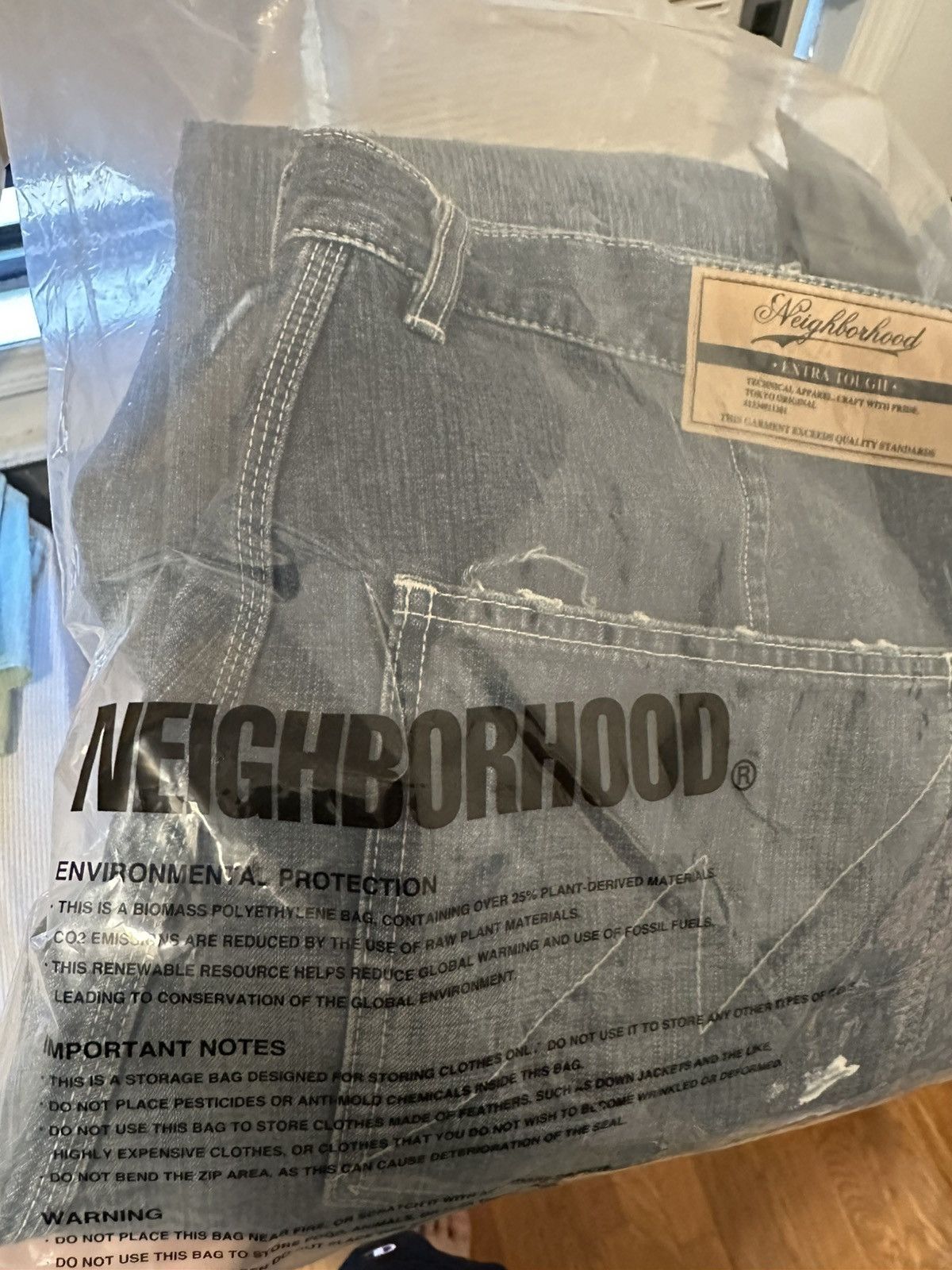 Neighborhood Neighborhood Washed Denim Jeans Size US 32 / EU 48 - 12 Thumbnail