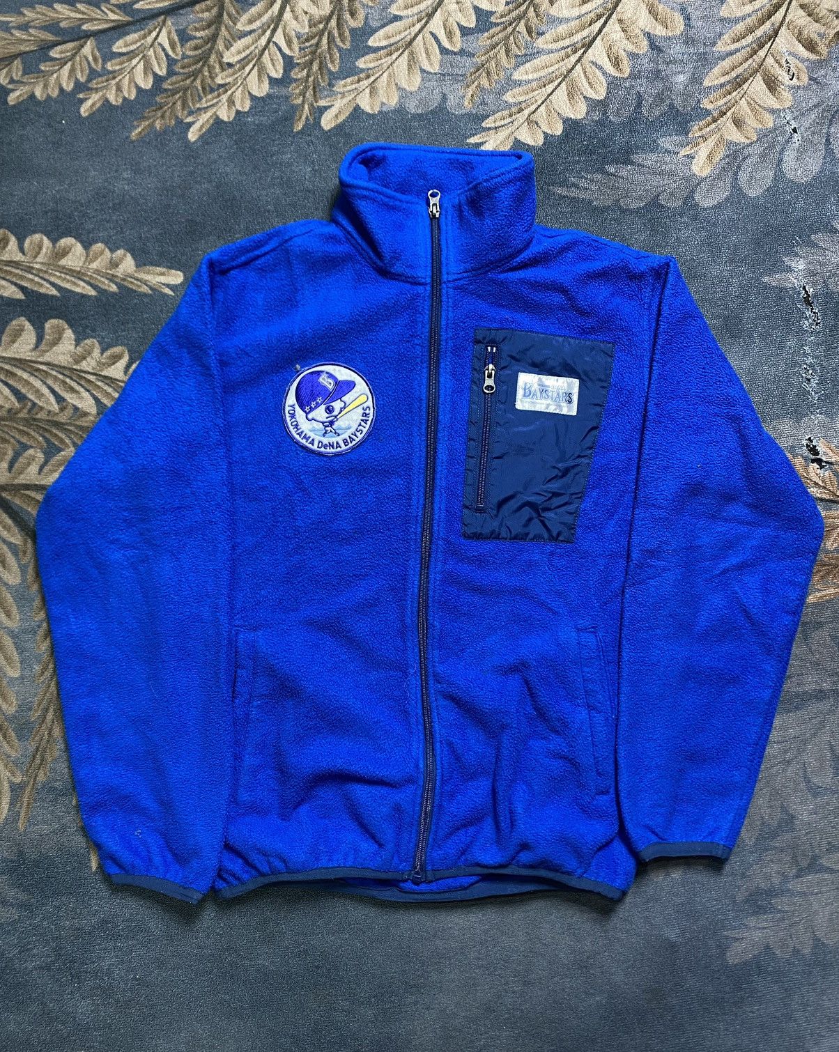 VINTAGE YOKOHAMA DeNA BAYSTARS FLEECE JACKET
