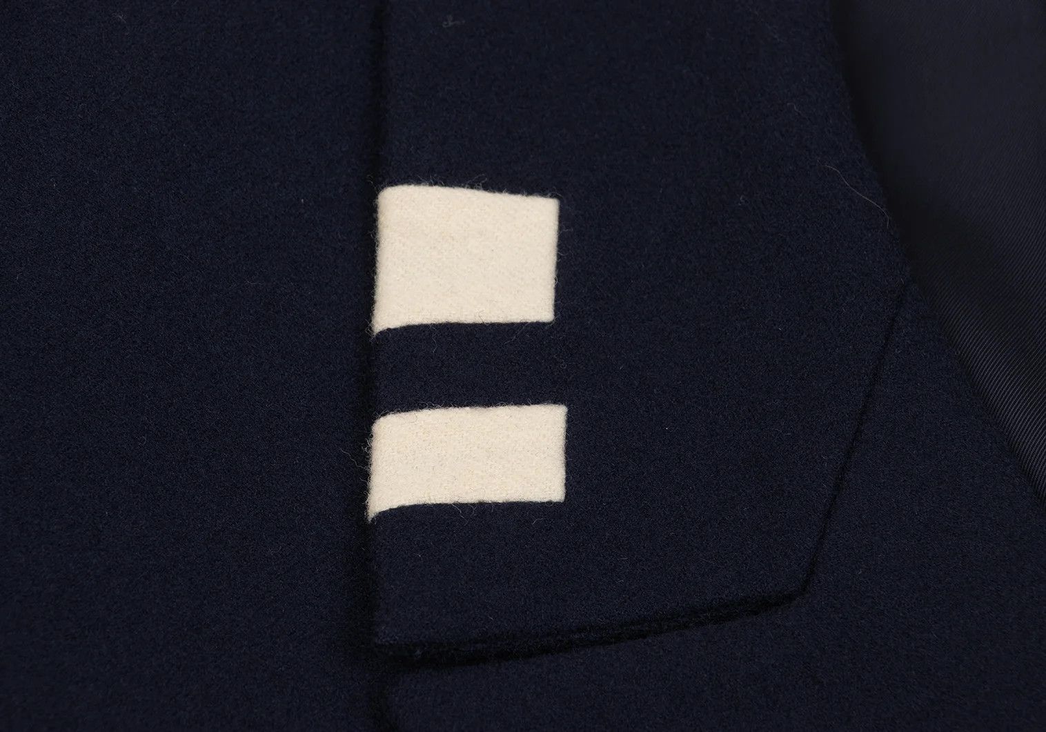 Yohji Yamamoto Yohji Yamamoto Wool Double Jacket Navy S Size US S / EU 44-46 / 1 - 4 Thumbnail
