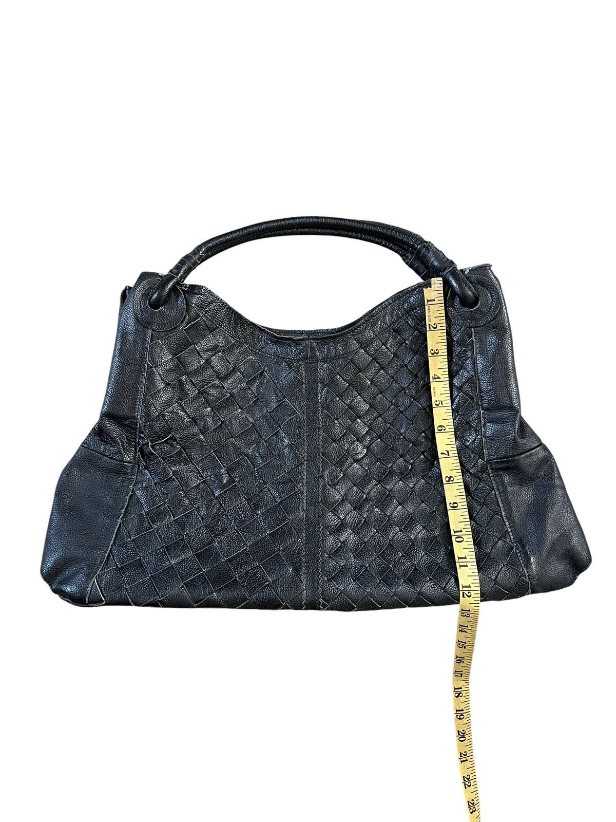 GOA Vintage G.O.A Braided Leather Hobo Bag Size ONE SIZE - 19 Thumbnail