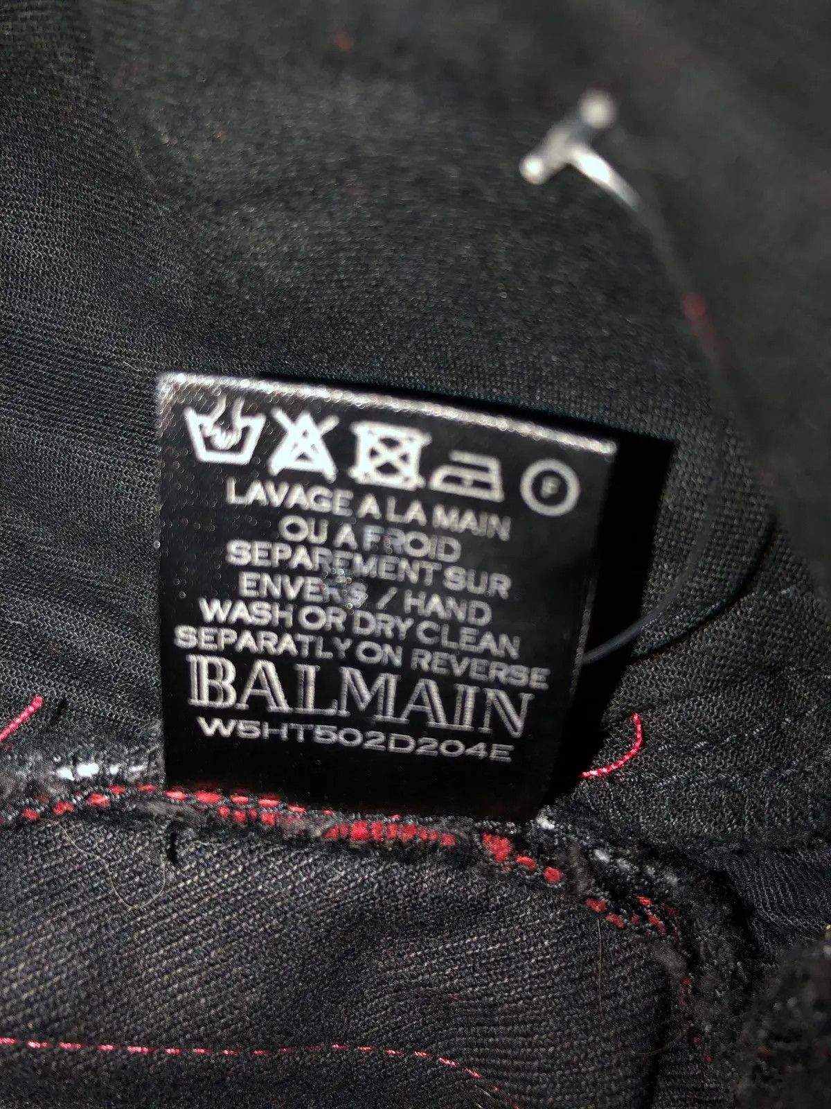 Balmain Balmain Jeans With Red Stripe Size US 30 / EU 46 - 7 Thumbnail