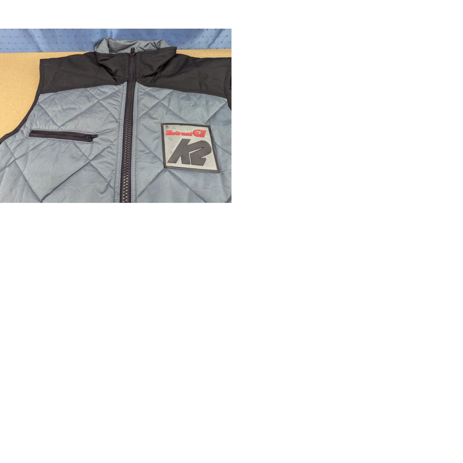 K2 VINTAGE K2 ENTRANT GLL Vest Mens Size L Gilet Gray Outdoor Sleeveless Jacket Size US L / EU 52-54 / 3 - 9 Thumbnail