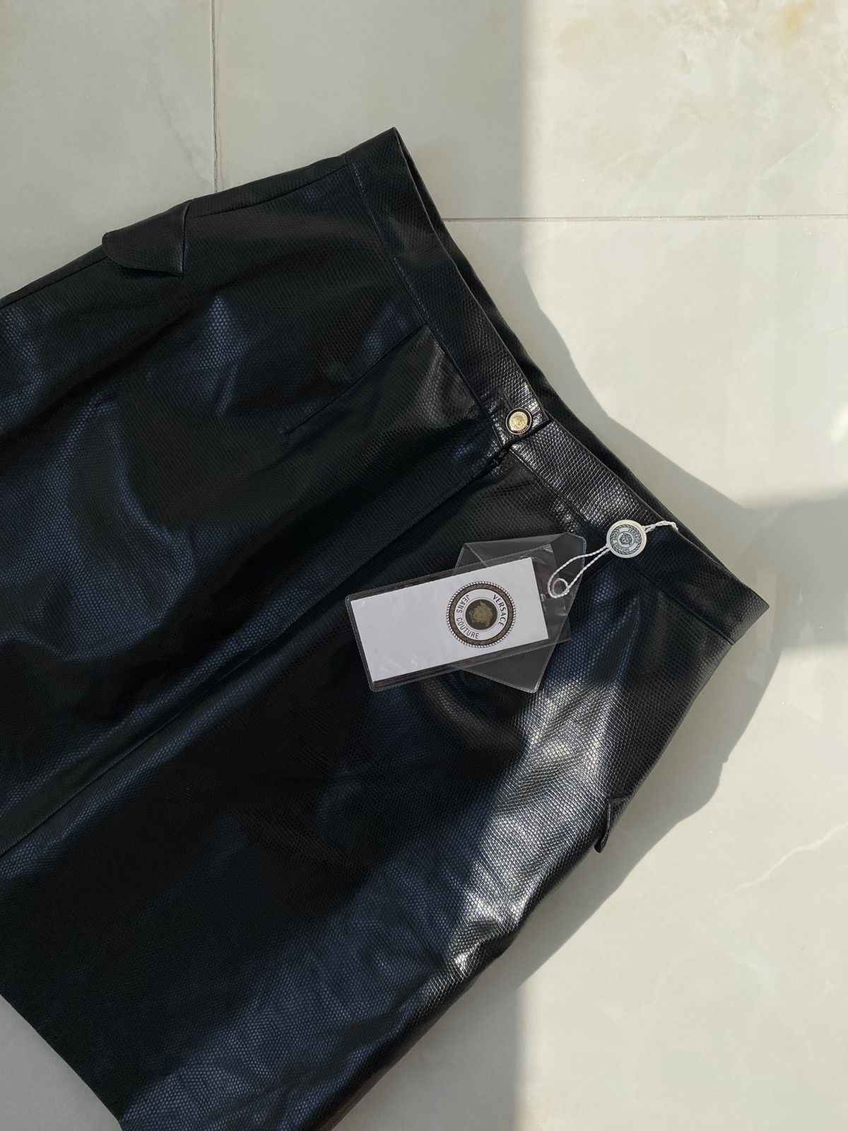 Versace × Versace Jeans Couture × Vintage Versace Jeans Couture vintage new skirt mini 44 Size 30" / US 8 / IT 44 - 3 Thumbnail