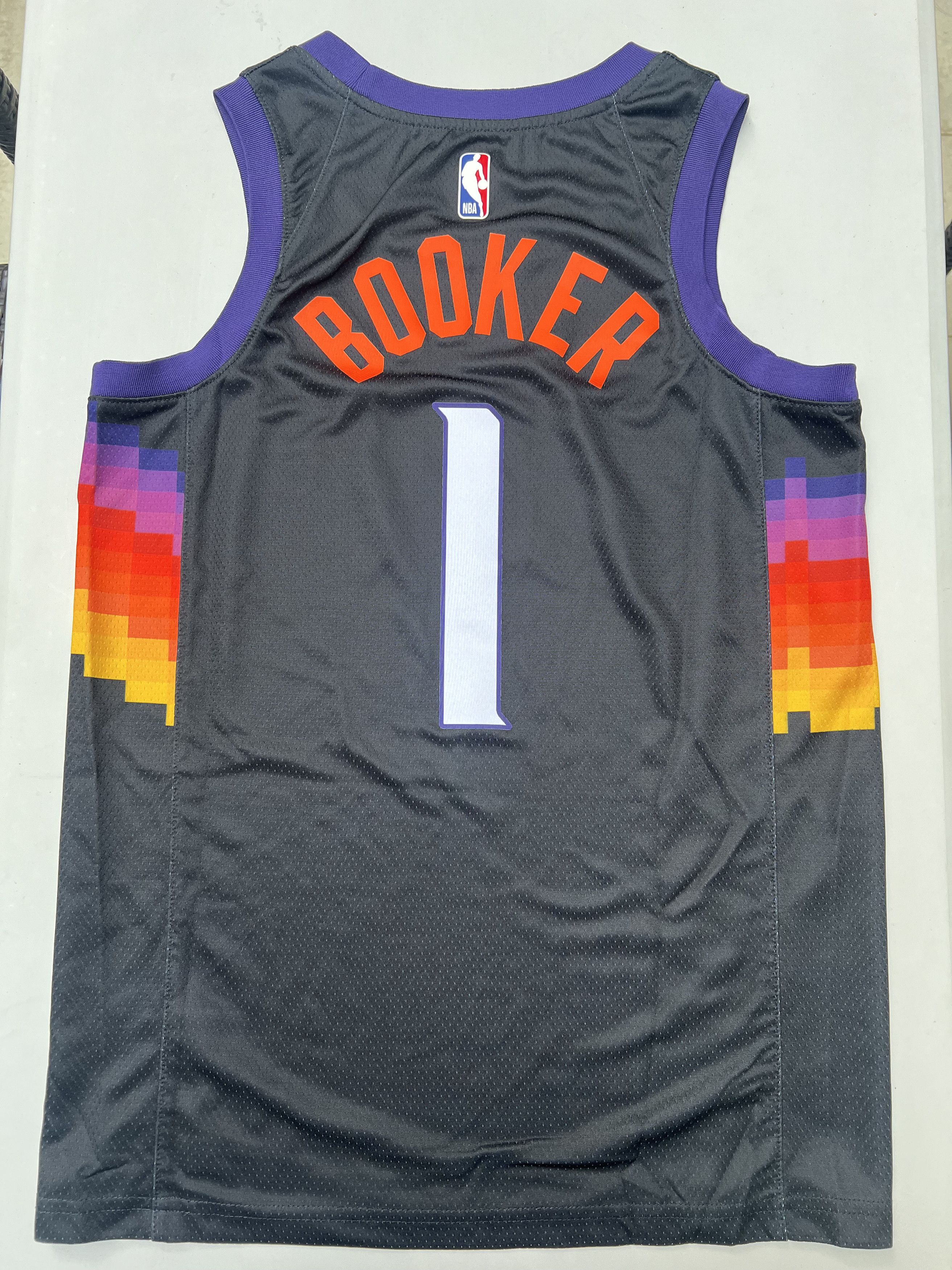 NBA × Nike Devin Booker Phoenix Suns 2020/2021 City Swingman Jersey Size US M / EU 48-50 / 2 - 2 Thumbnail