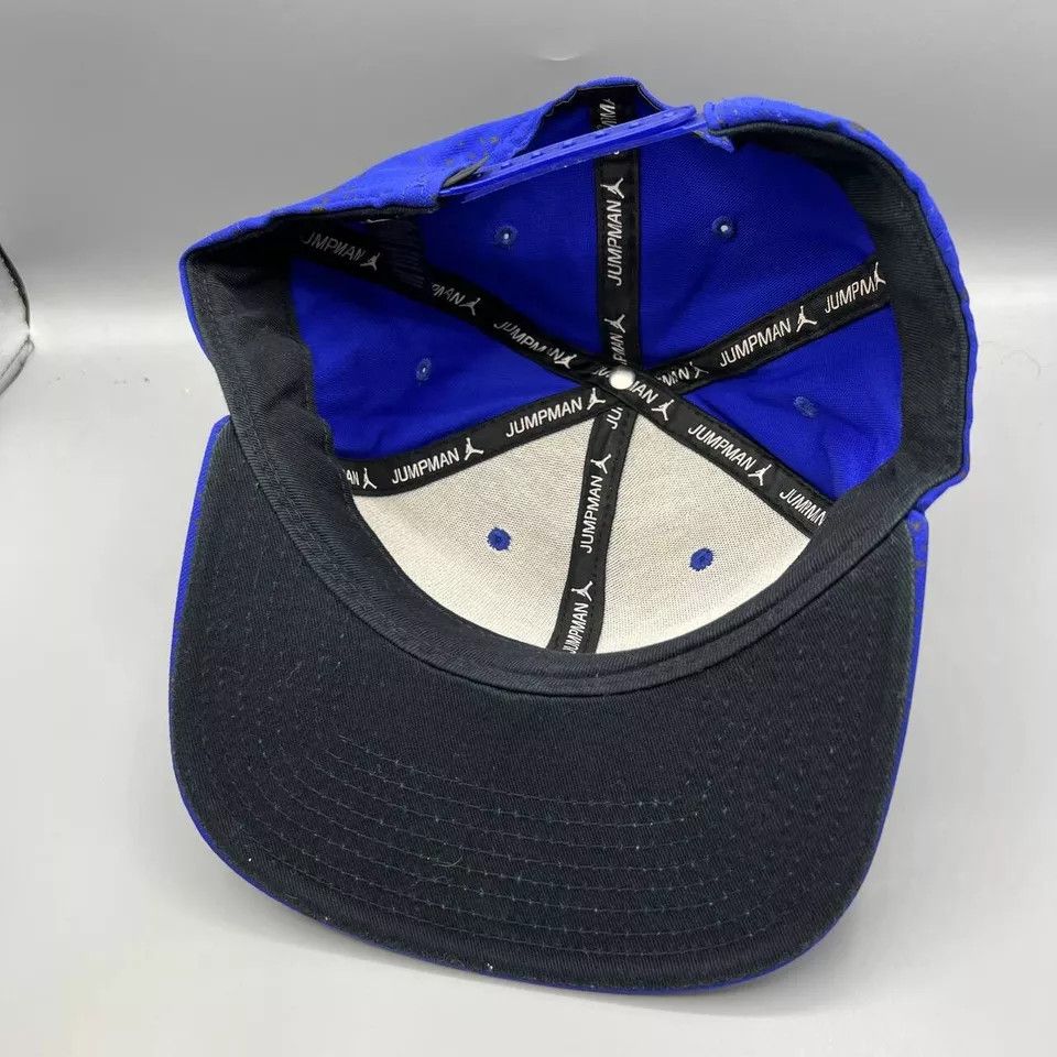 Jordan Brand Air Jordan Hat Men Blue Speckled Print Jumpman Snap Back Cap Size ONE SIZE - 5 Thumbnail
