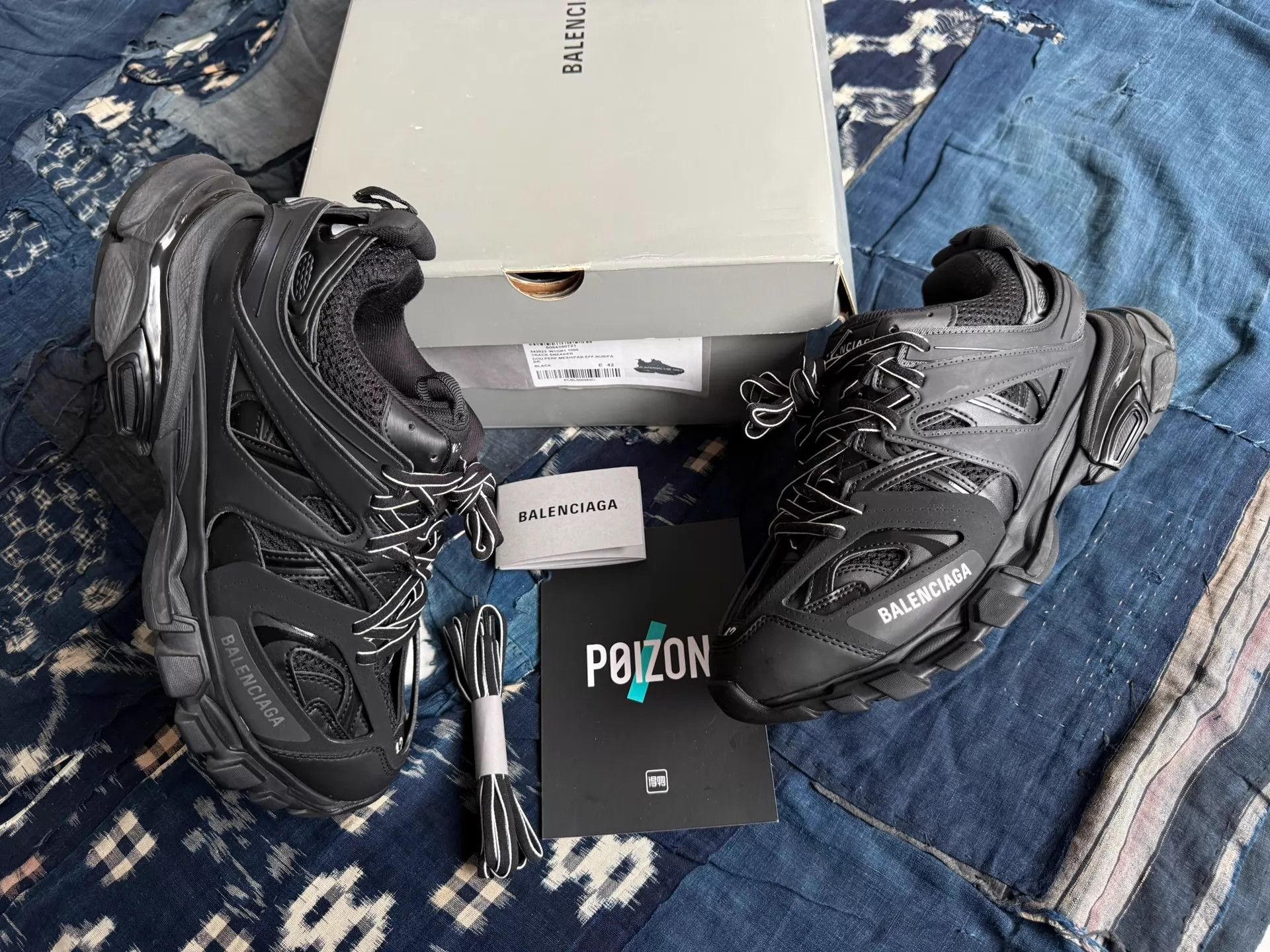Balenciaga Balenciaga Track 1.0 Black 42 Near New Runner Size US 9 / EU 42 - 1 Thumbnail