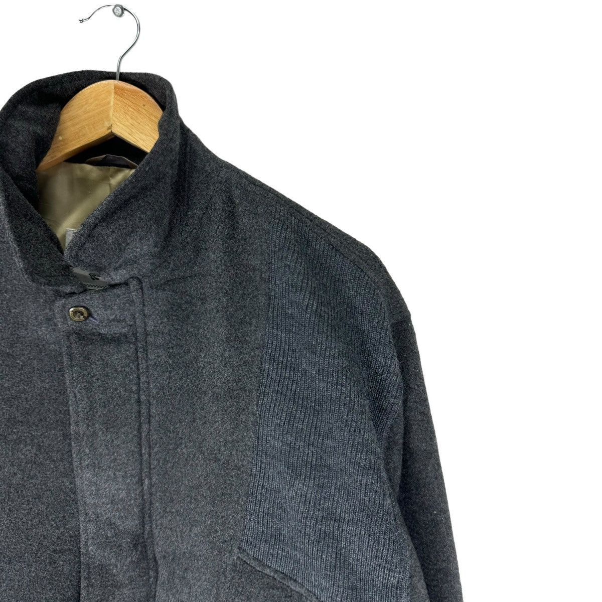 Burberry ☀️BURBERRY WOOL LIGHT ZIPPER JACKET Size US M / EU 48-50 / 2 - 3 Thumbnail