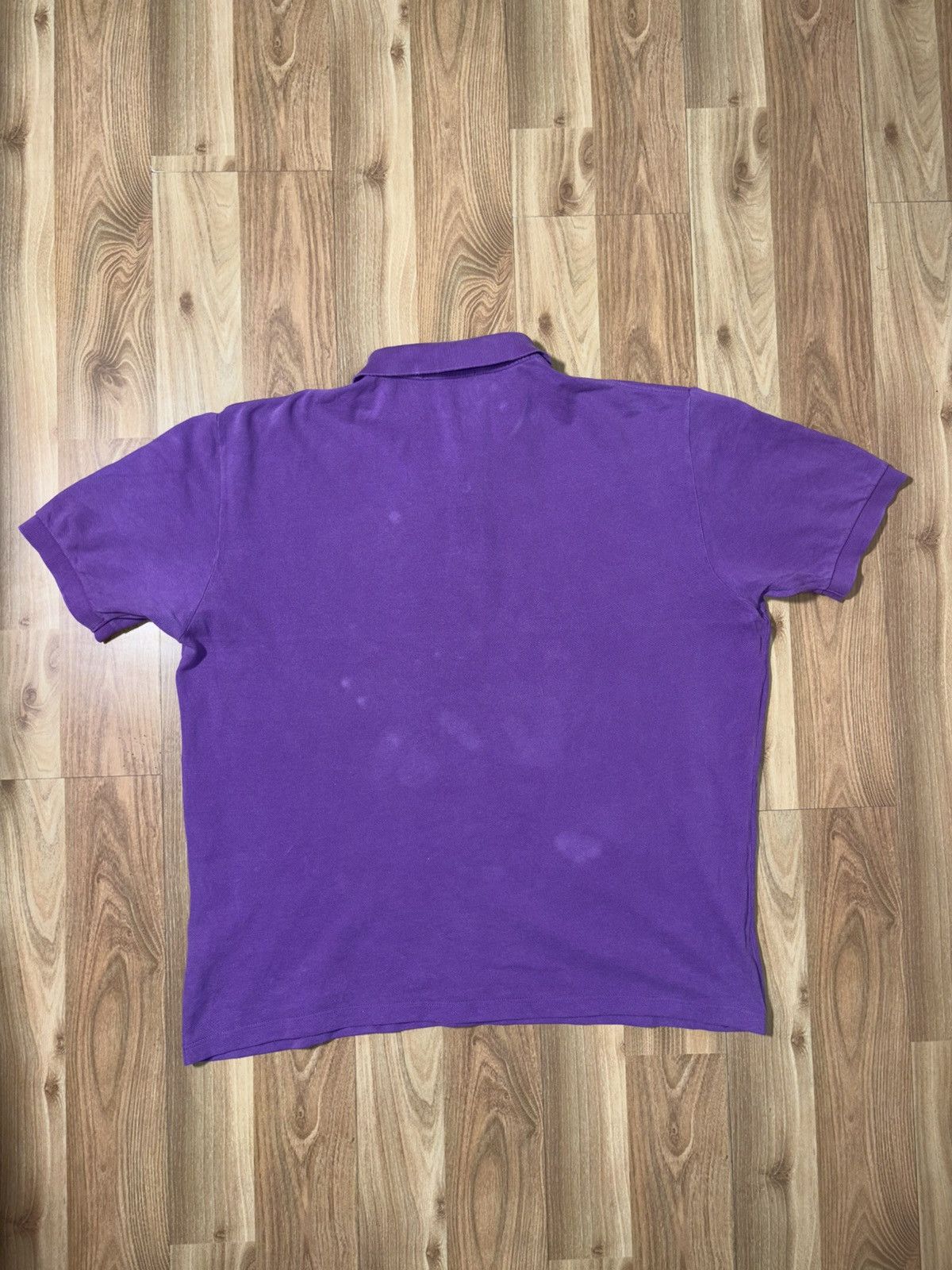 Polo Ralph Lauren Vintage Polo Ralph Lauren Purple Pique Polo Shirt - Size XL Size US XL / EU 56 / 4 - 2 Thumbnail