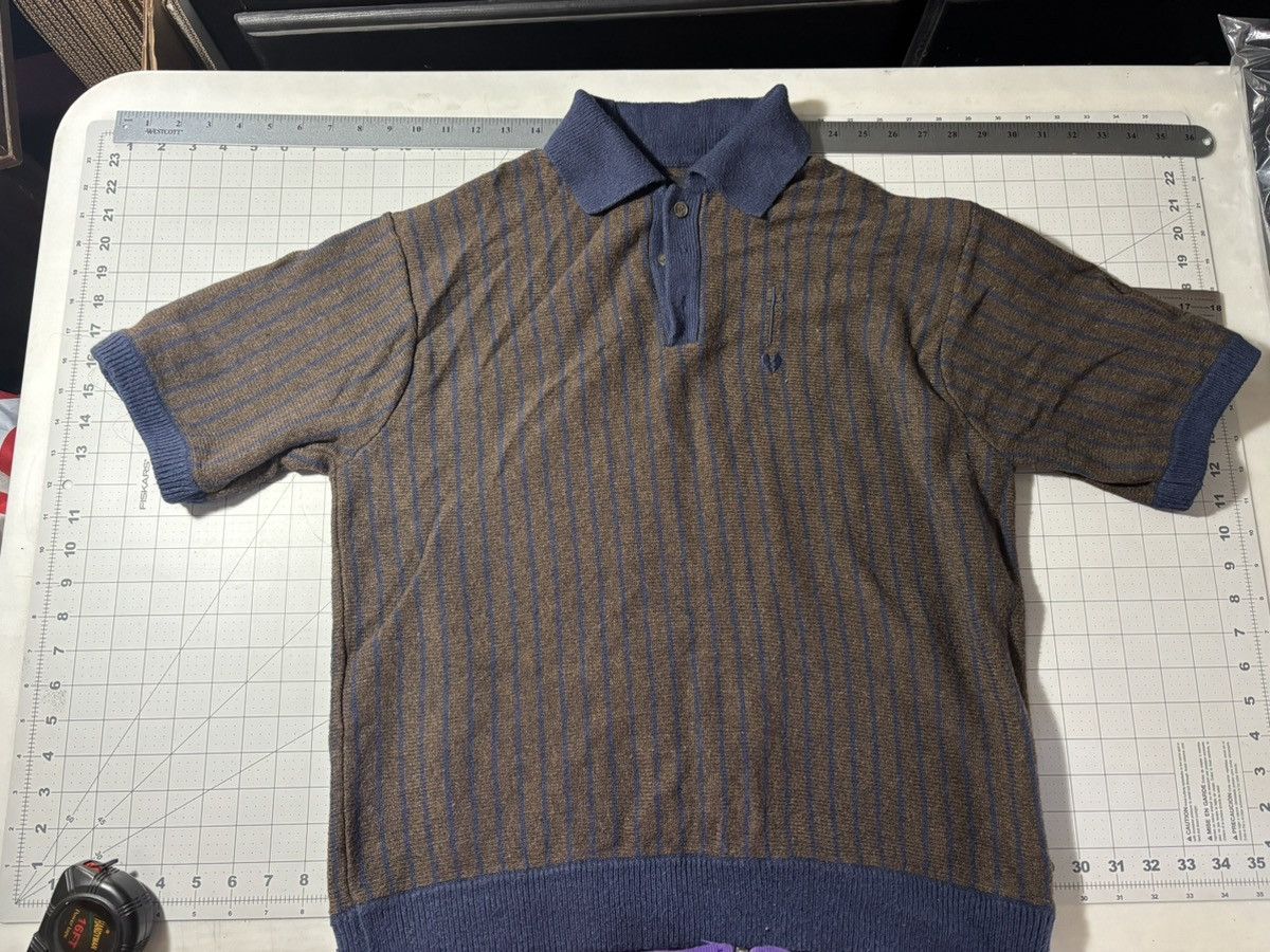 Other Beach Brains striped wool blend polo Size US S / EU 44-46 / 1 - 1 Thumbnail