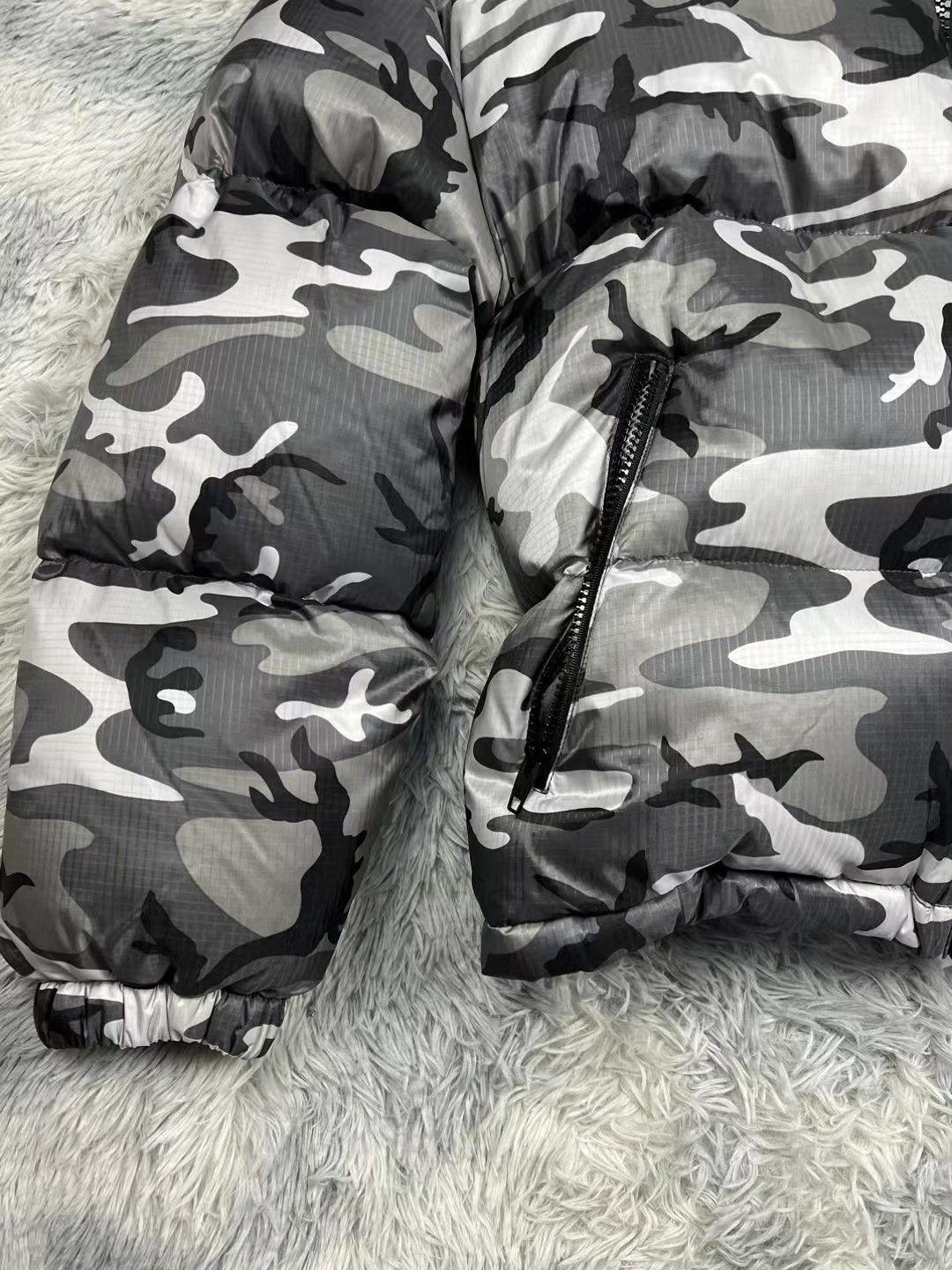 Celine × Hedi Slimane FW22 Grey Camo Short Down Jacket sz44 & 50 Size US M / EU 48-50 / 2 - 4 Thumbnail