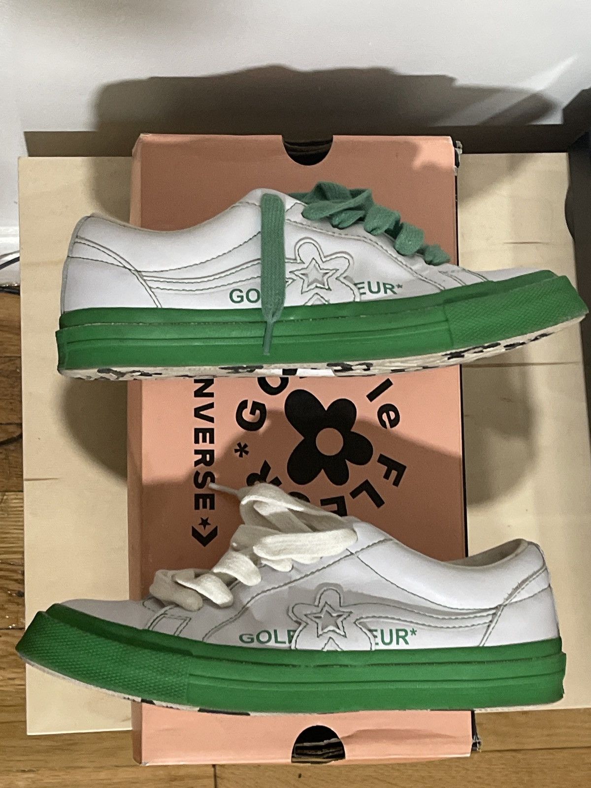 Golf le Fleur Golf le fleur block pack green converse Grailed
