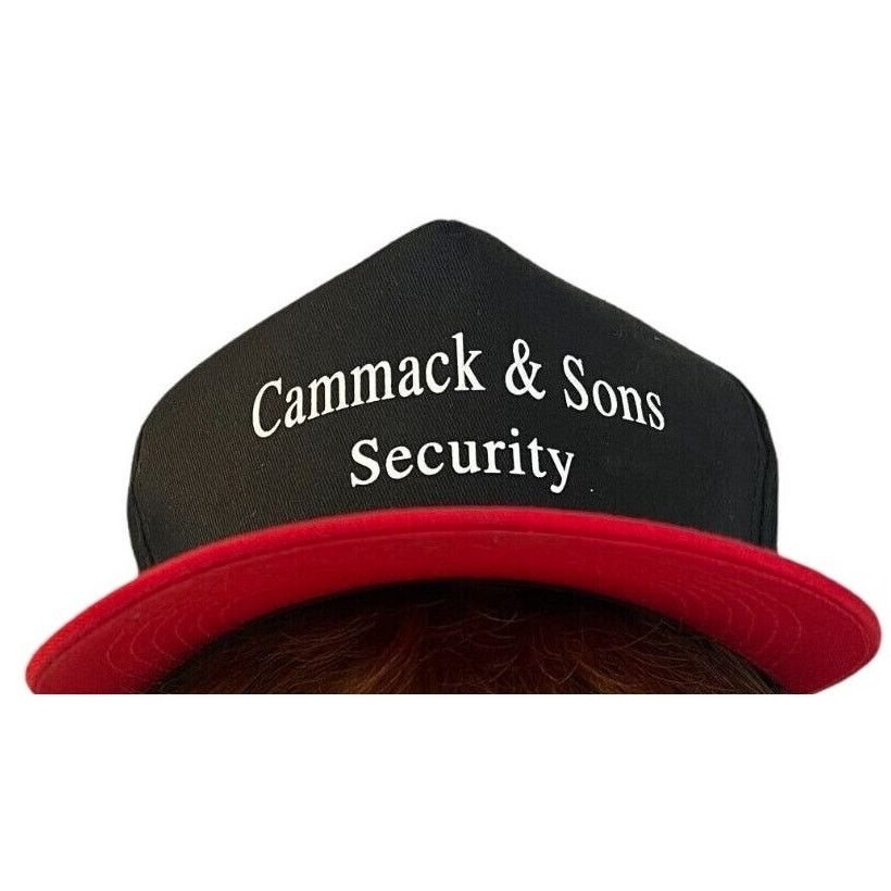 Vintage Vintage Baseball Cap Cammack & Sons Security Snapback Black Size ONE SIZE - 1 Thumbnail