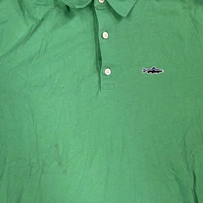 Patagonia Patagonia Polo Shirt Mens Size M Green Organic Cotton Short Sleeve Fish Logo Size US M / EU 48-50 / 2 - 3 Thumbnail