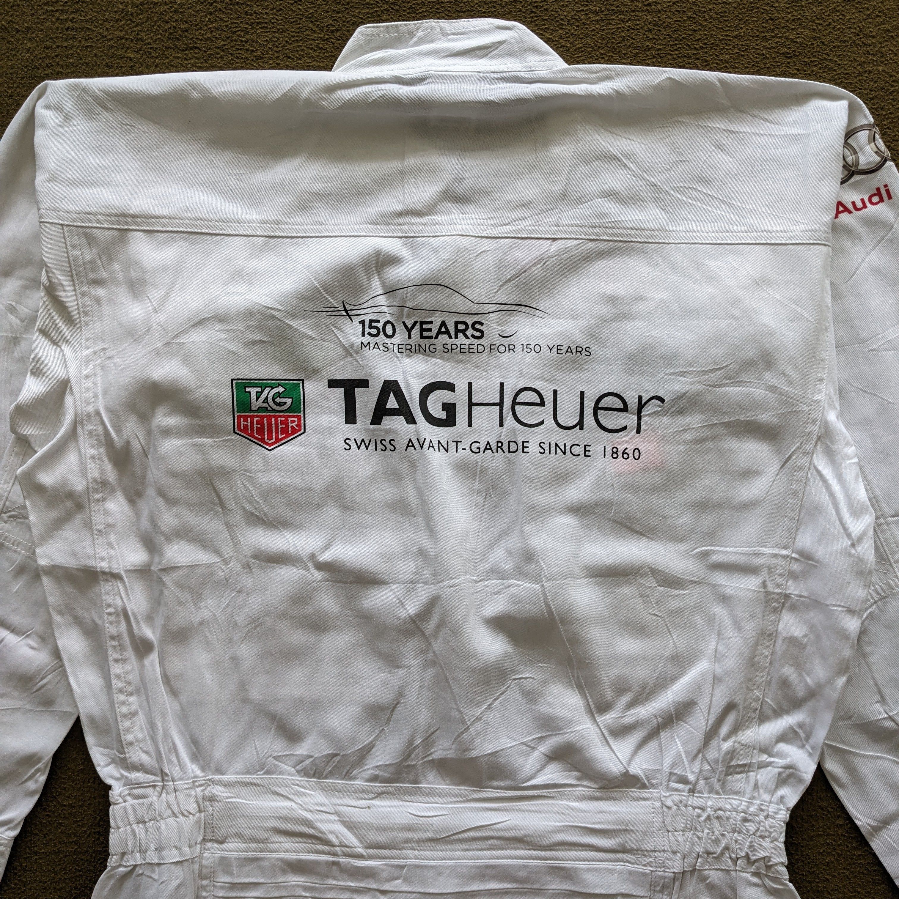 Vintage Vintage TAG HEUER Swiss Avant Coverall Workwear Jacket Size US L / EU 52-54 / 3 - 2 Thumbnail