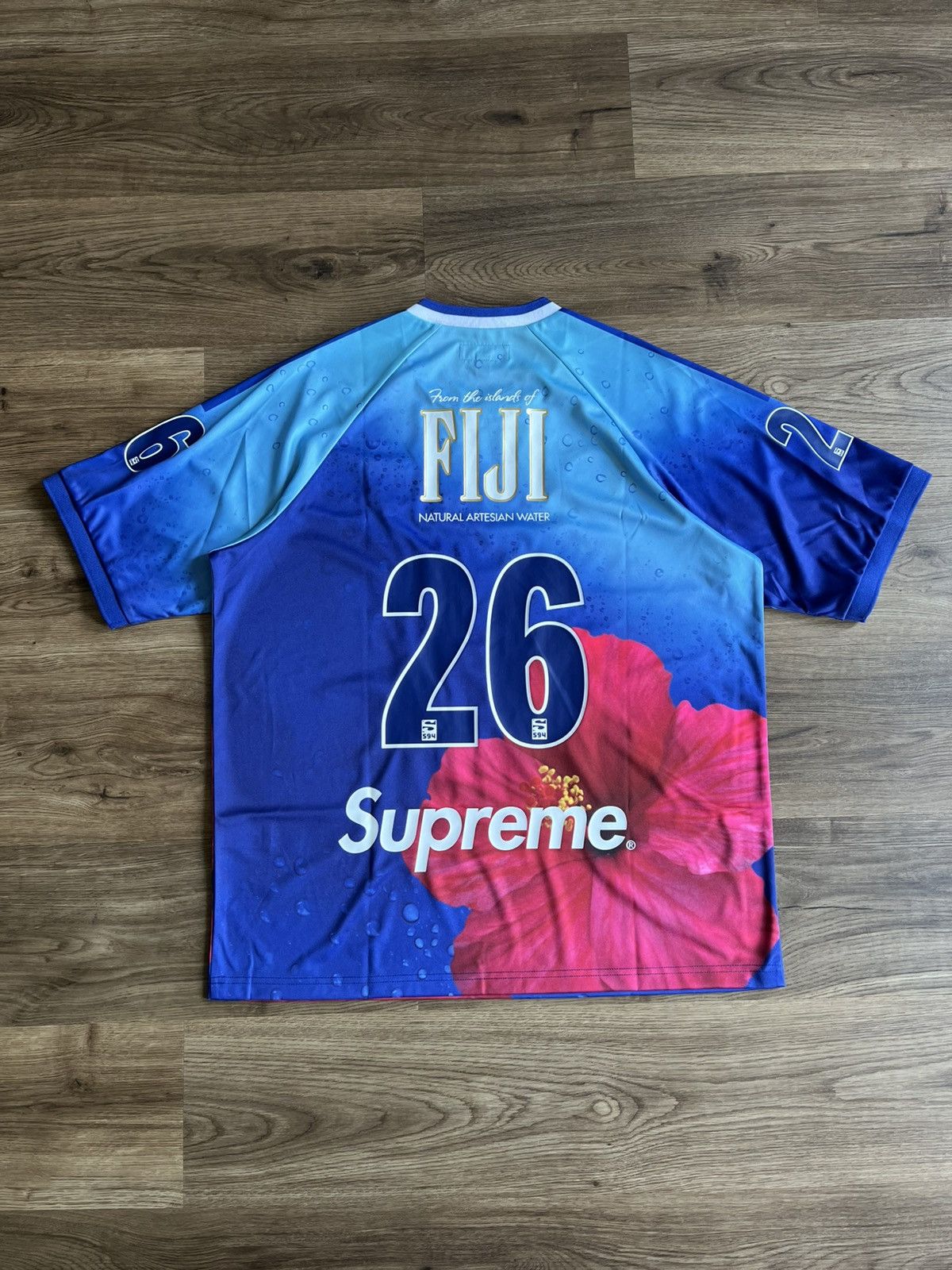 Supreme Supreme Fiji Soccer Jersey Size Medium (SS26) Size US M / EU 48-50 / 2 - 3 Thumbnail