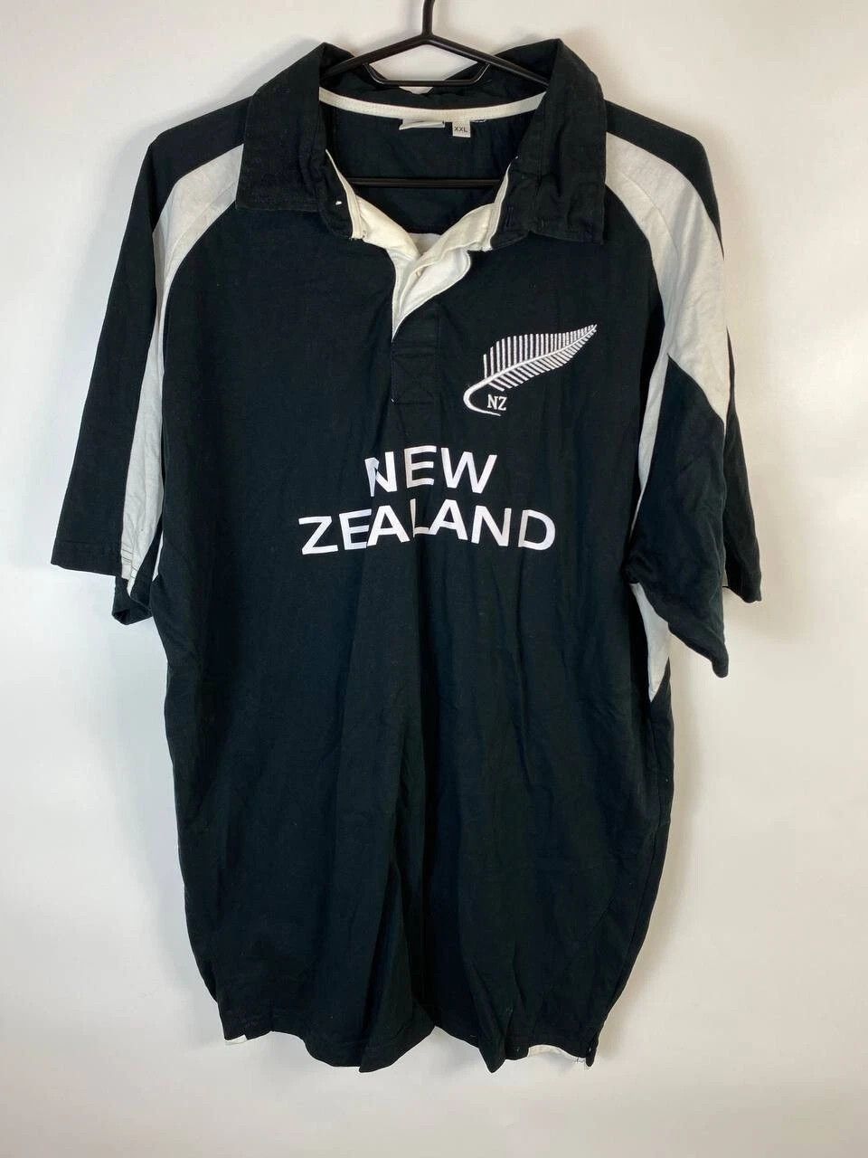 Other All Blacks New Zealand home mens rugby shirt jersey polo XXL Size US XXL / EU 58 / 5 - 1 Thumbnail
