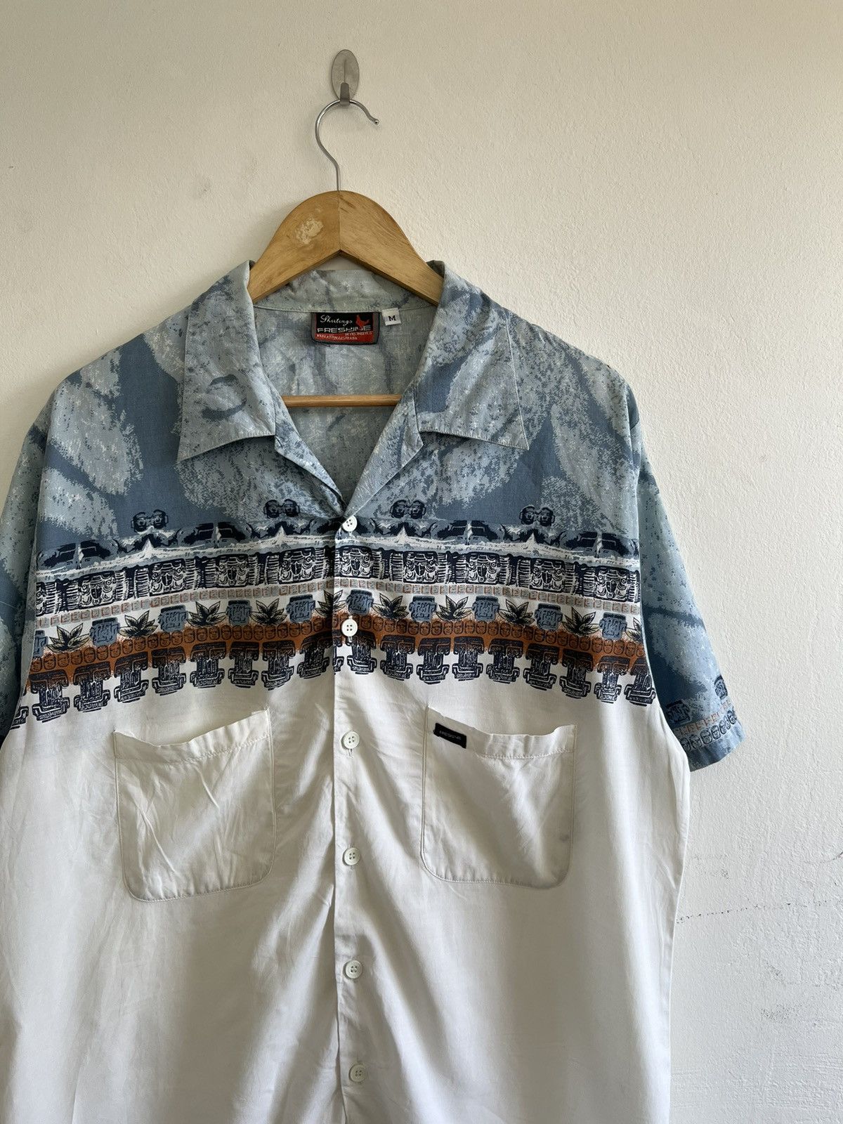 Freshjive × Vintage Vintage 90s Freshjive Hawaiian Shirt Size US M / EU 48-50 / 2 - 2 Thumbnail