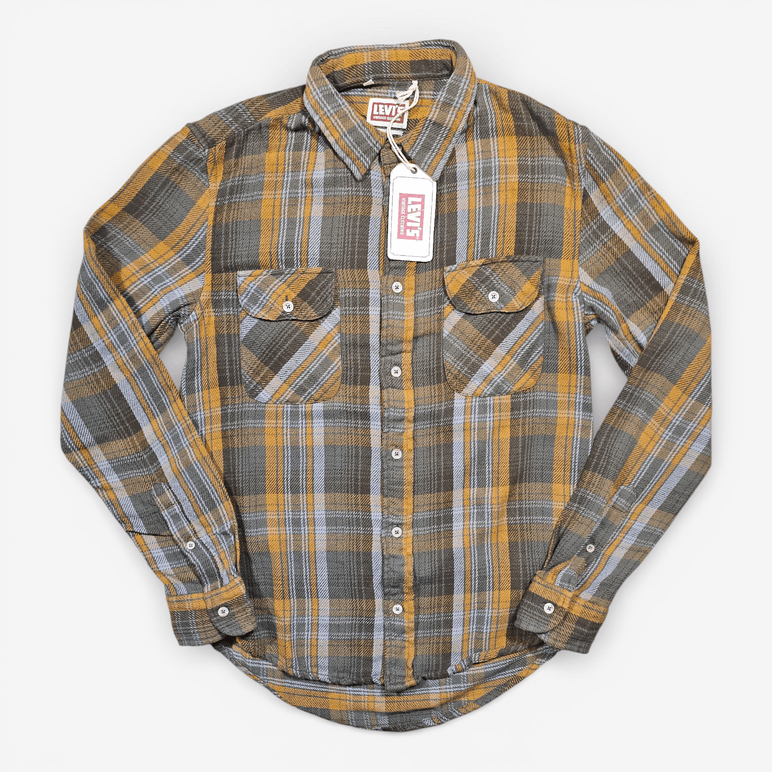 Levi's Vintage Clothing 2011 LVC Levi's Vintage Clothing Shorthorn Shirt Checked S Size US S / EU 44-46 / 1 - 2 Thumbnail