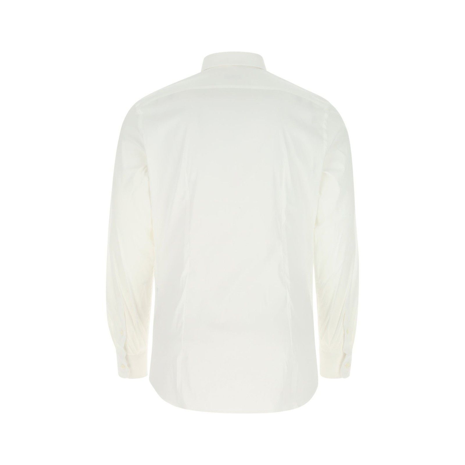 Prada PRADA White Poplin Shirt New & Authentic (Men's size:S;) Size US S / EU 44-46 / 1 - 2 Thumbnail
