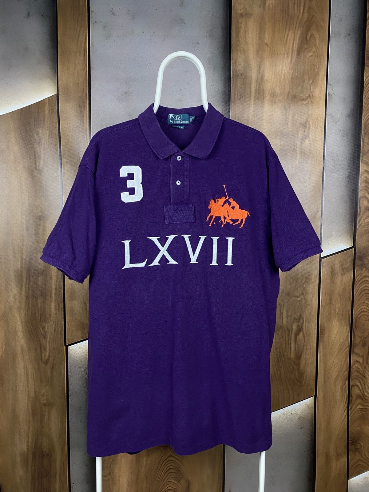 Polo Ralph Lauren 🎠Vintage 90s Polo T-Shirt Polo Ralph Lauren Chief Keef Tee🎠 Size US XXL / EU 58 / 5 - 1 Thumbnail
